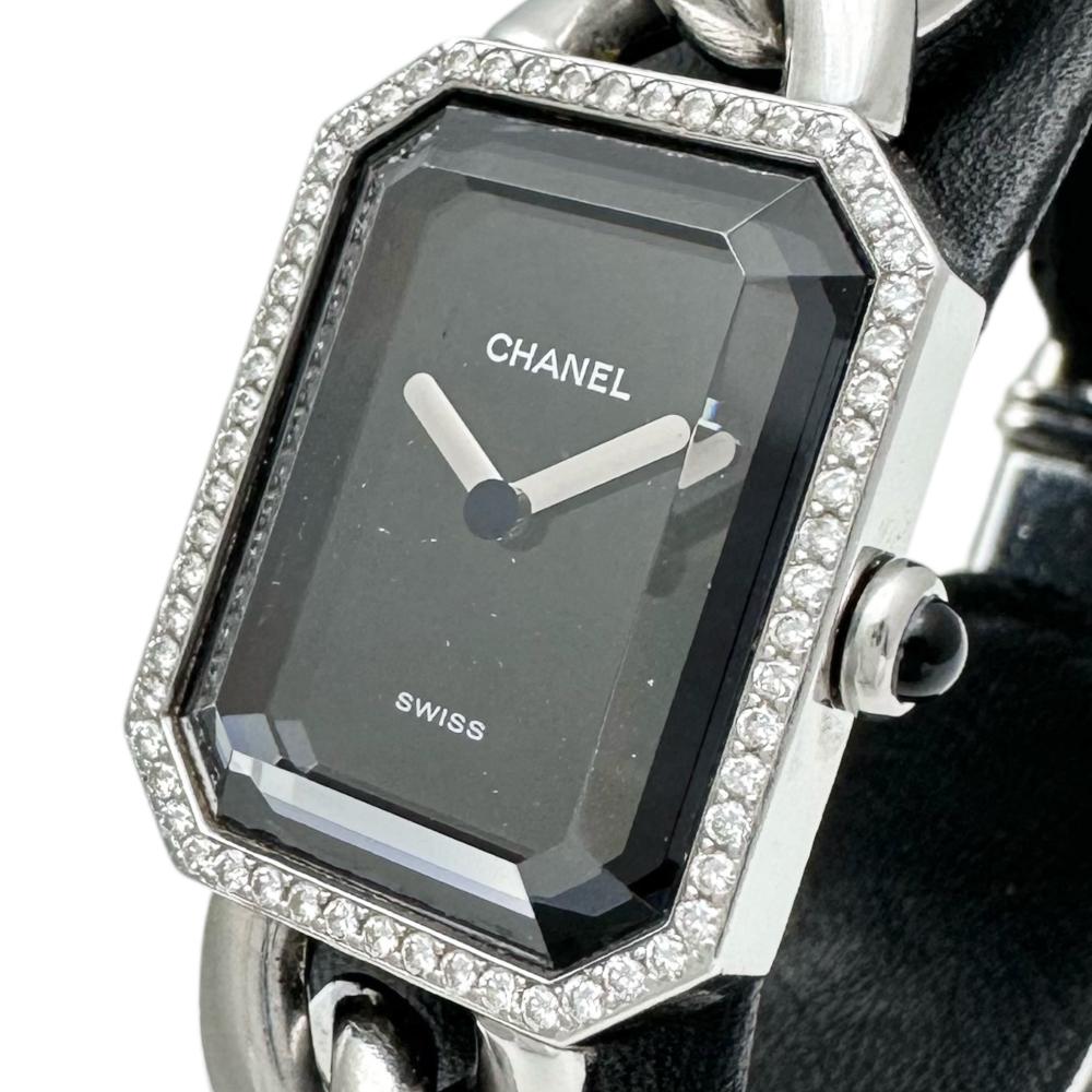 Chanel Premiere XL Diamond Bezel Quartz Watch