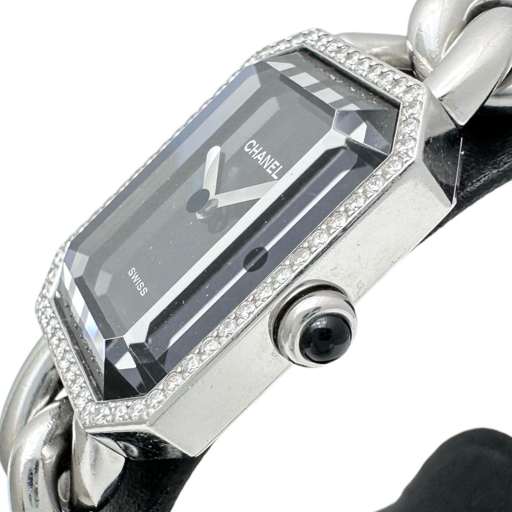 Chanel Premiere XL Diamond Bezel Quartz Watch