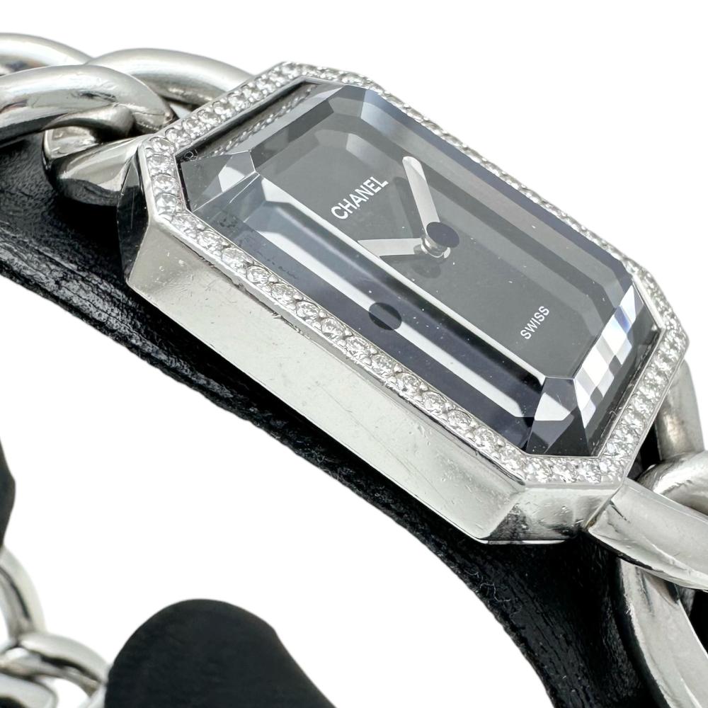 Chanel Premiere XL Diamond Bezel Quartz Watch