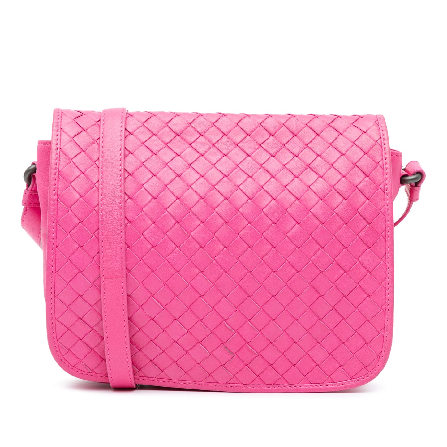 Bottega Veneta Sac Intrecciato Flap Crossbody