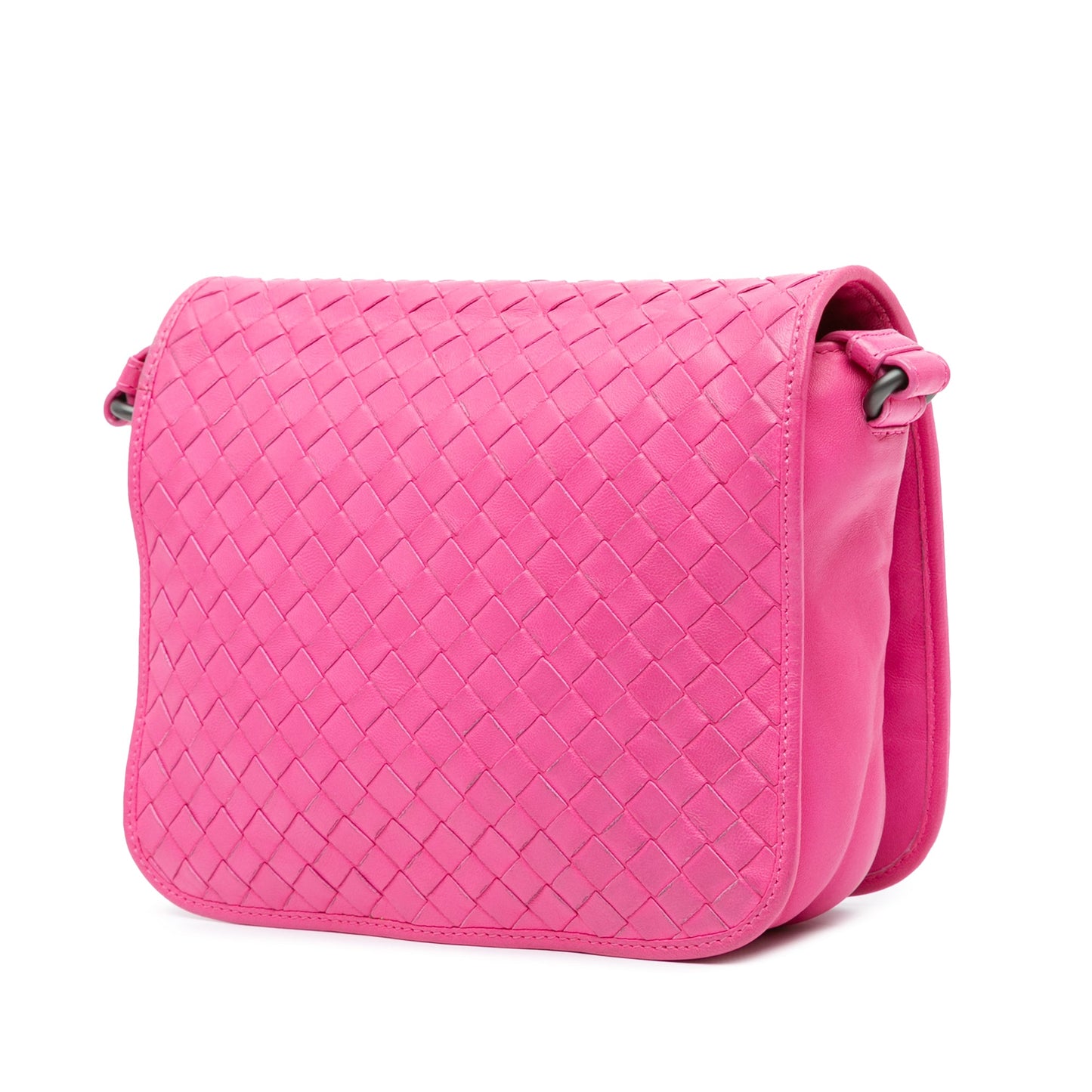 Bottega Veneta Sac Intrecciato Flap Crossbody