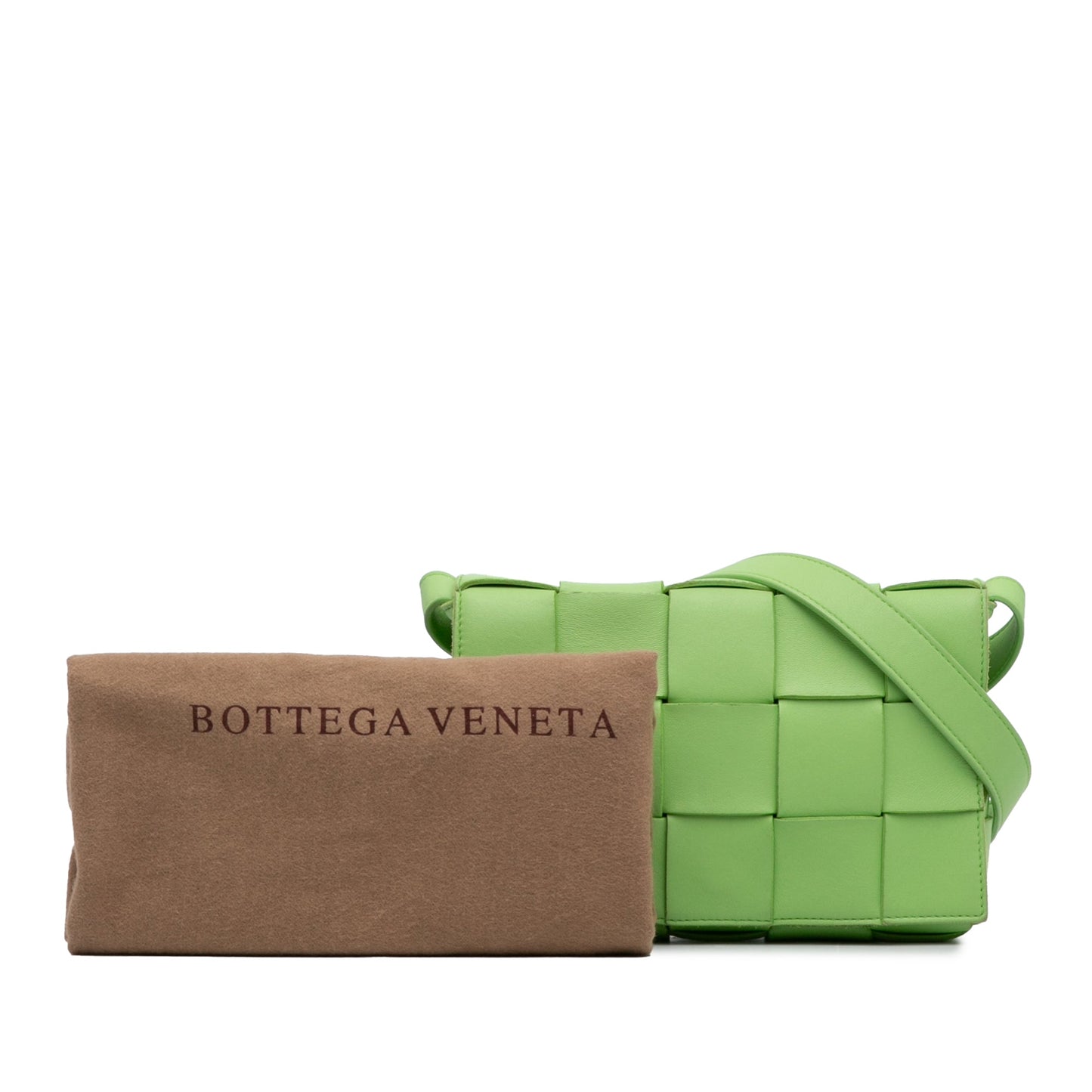 Bottega Veneta Sac Nappa Intrecciato Cassette Crossbody