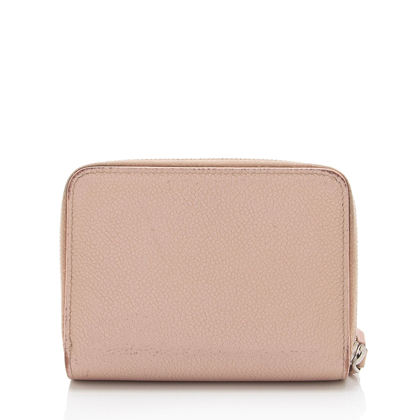 Saint Laurent Calfskin Compact Zip Around Wallet (SHF-wNGyjp)