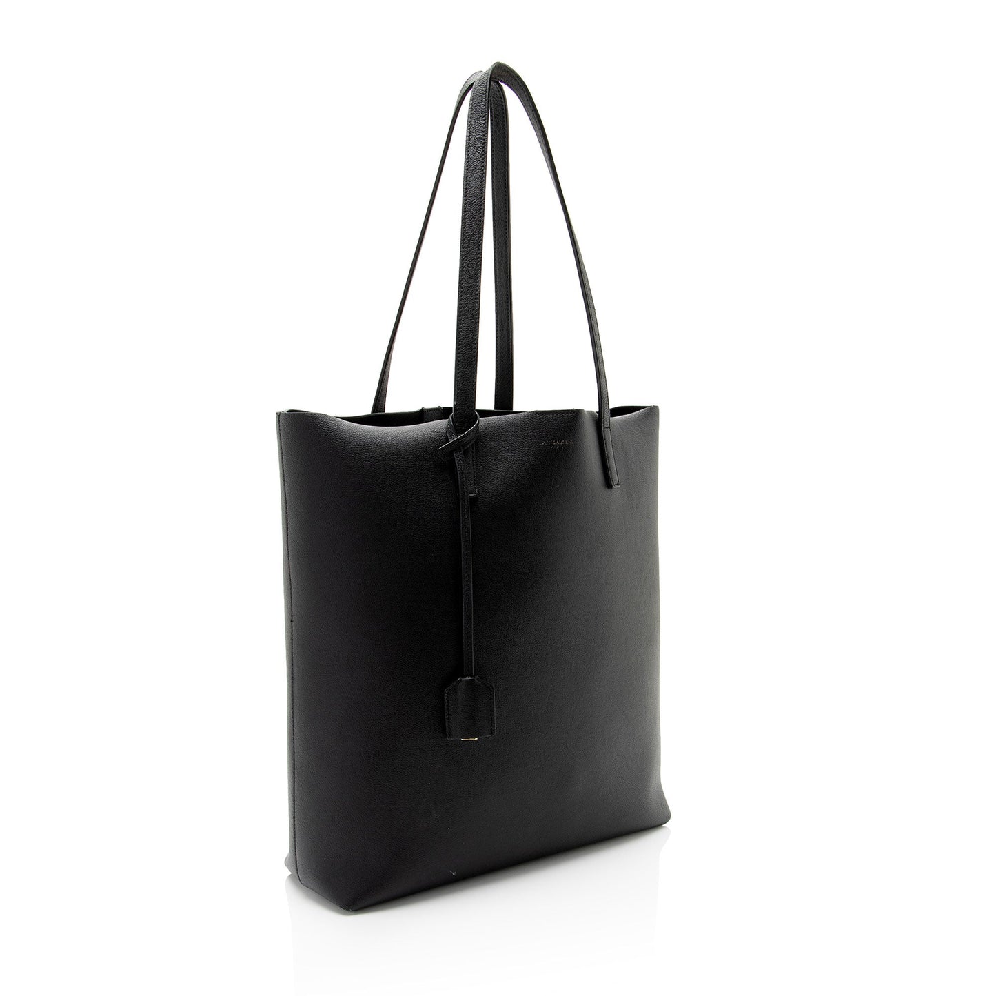 Saint Laurent Calfskin N/S Shopping Tote (SHF-vYQjjo)