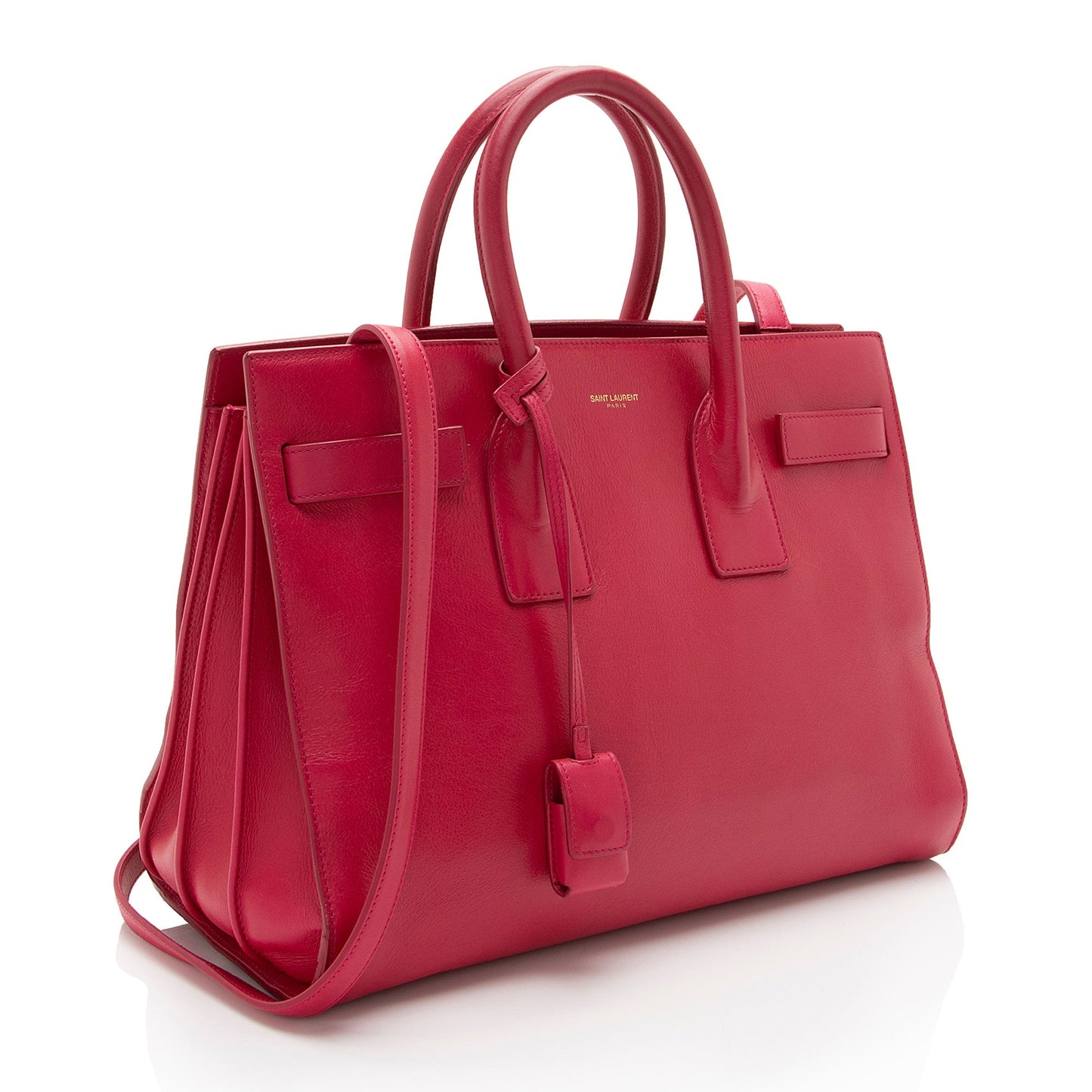 Saint Laurent Calfskin Sac De Jour Small Tote (SHF-2a3CZP)