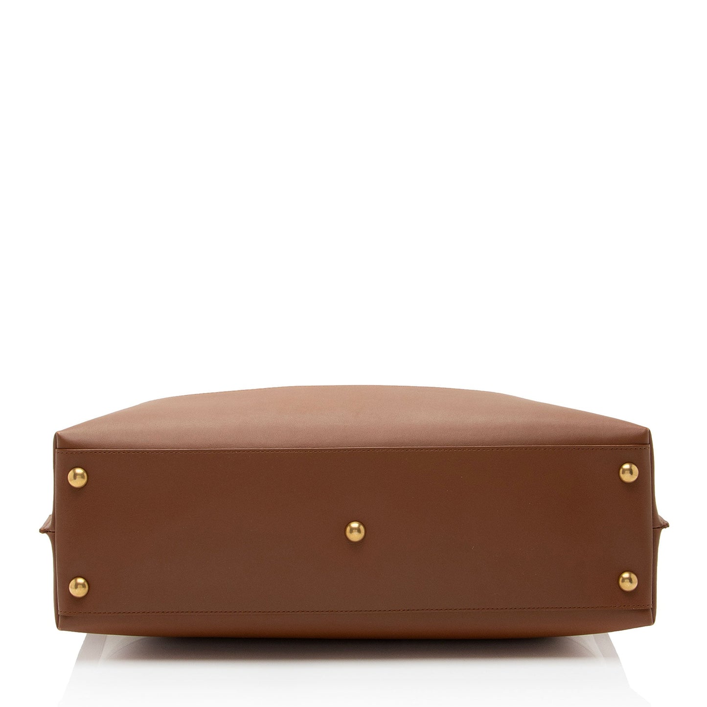 Saint Laurent Linen Calfskin Cabas Tote (SHF-hnokNy)