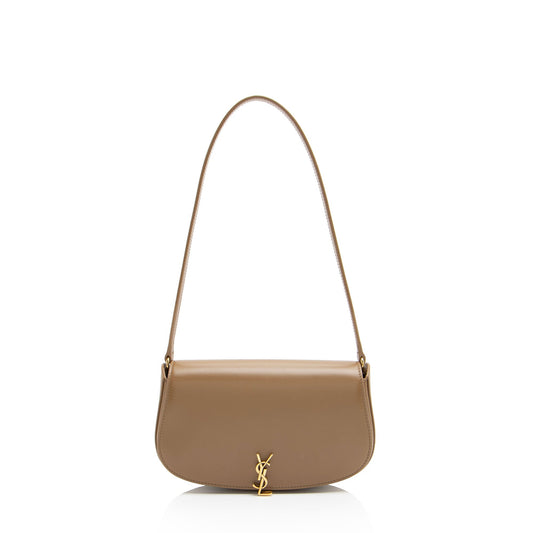 Saint Laurent Calfskin Voltaire Mini Shoulder Bag (SHF-BQWbaX)