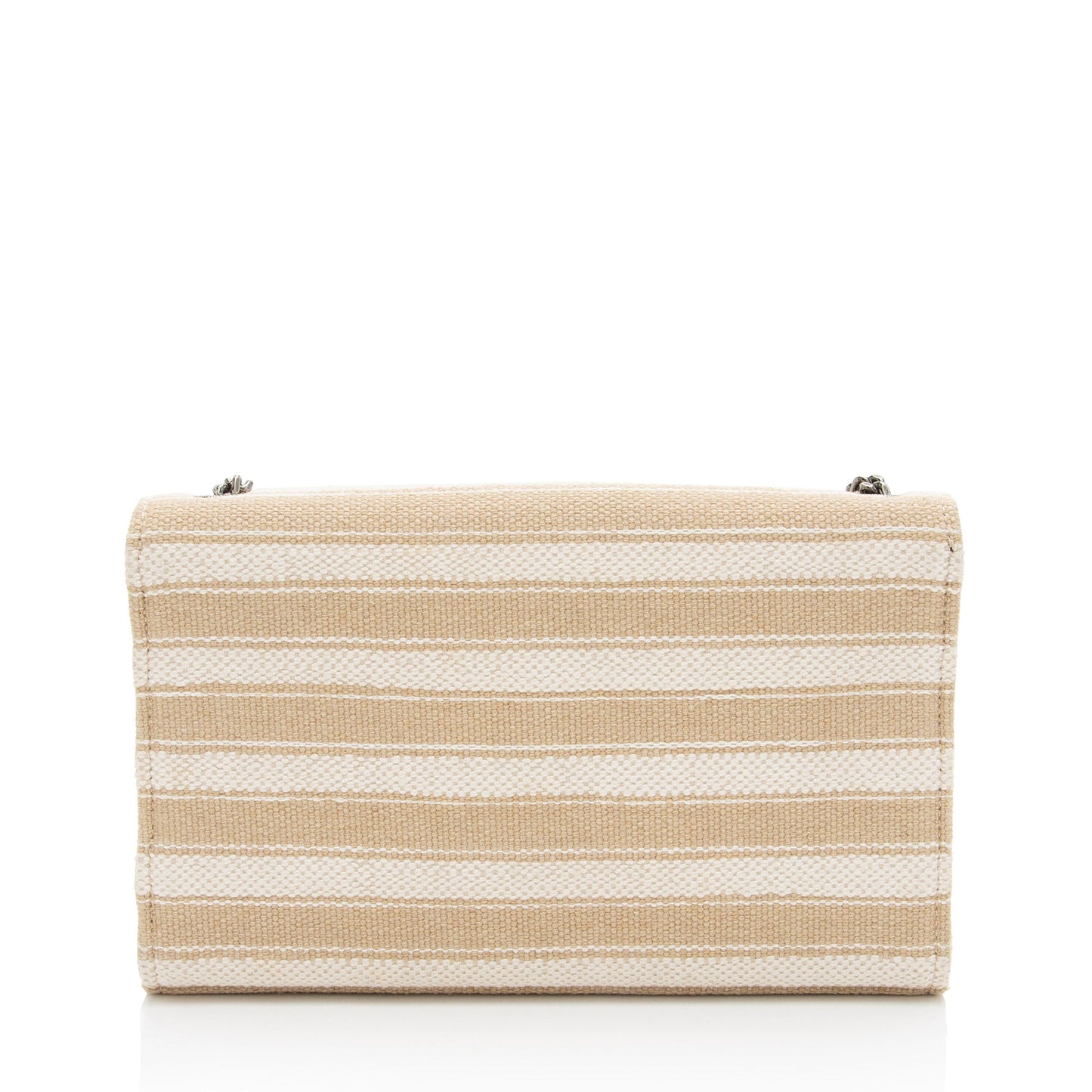 Saint Laurent Canvas Printed Monogram Kate Shoulder Bag