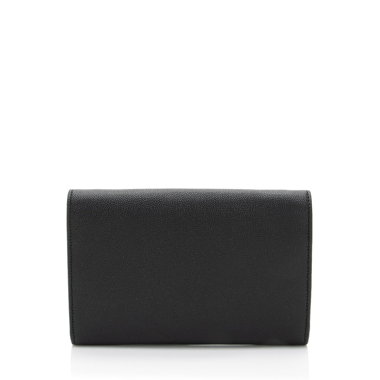 Saint Laurent Grain De Poudre Monogram Uptown Chain Wallet