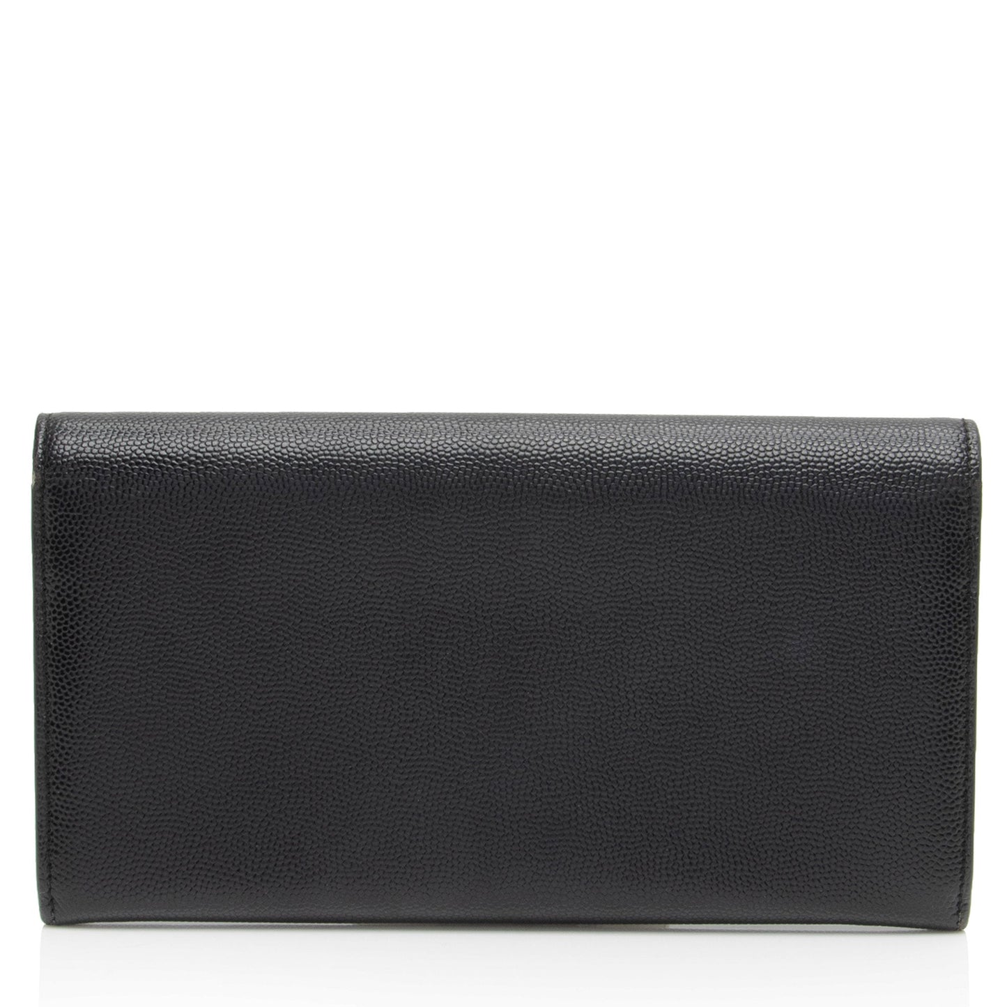 Saint Laurent Grain de Poudre Studded Marquage Flap Wallet (SHF-NYtJMQ)