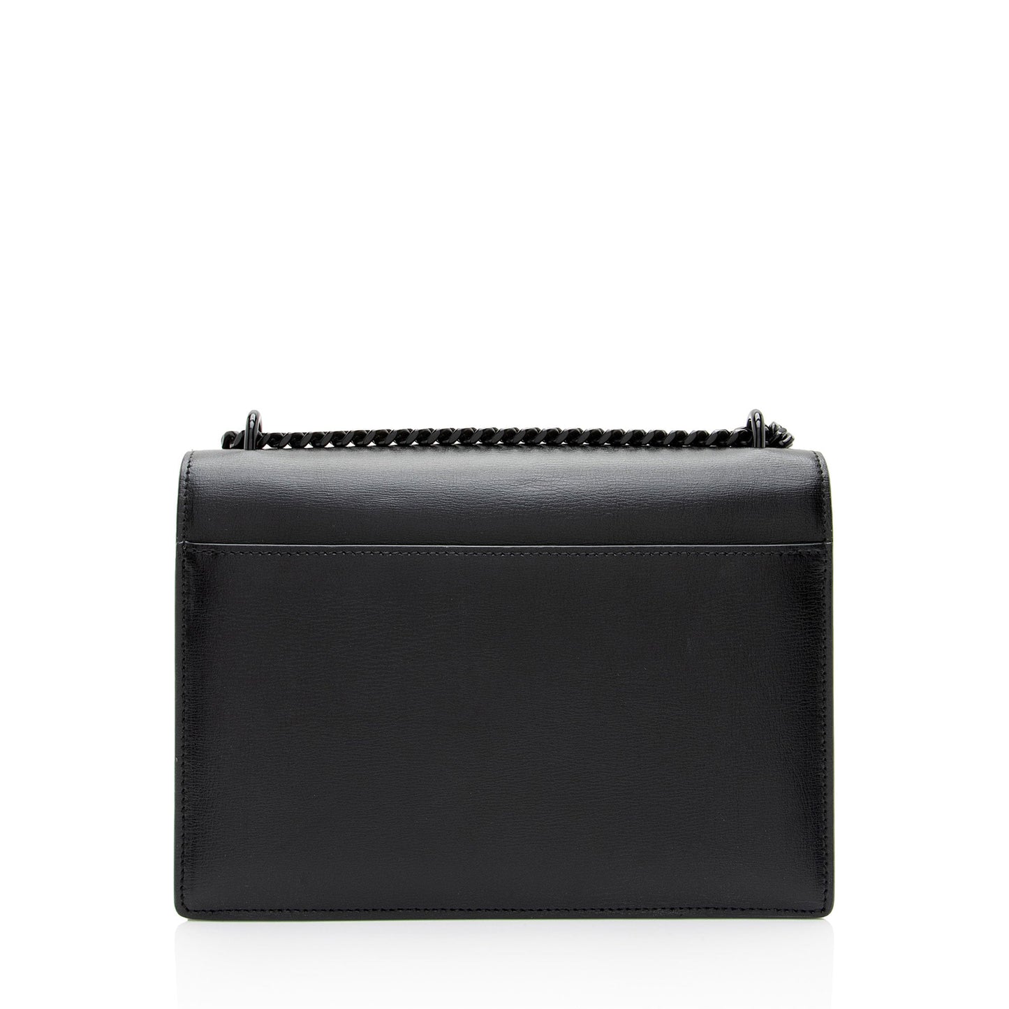 Saint Laurent Grained Calfskin Monogram Sunset Medium Shoulder Bag (SHF-OLGtVP)