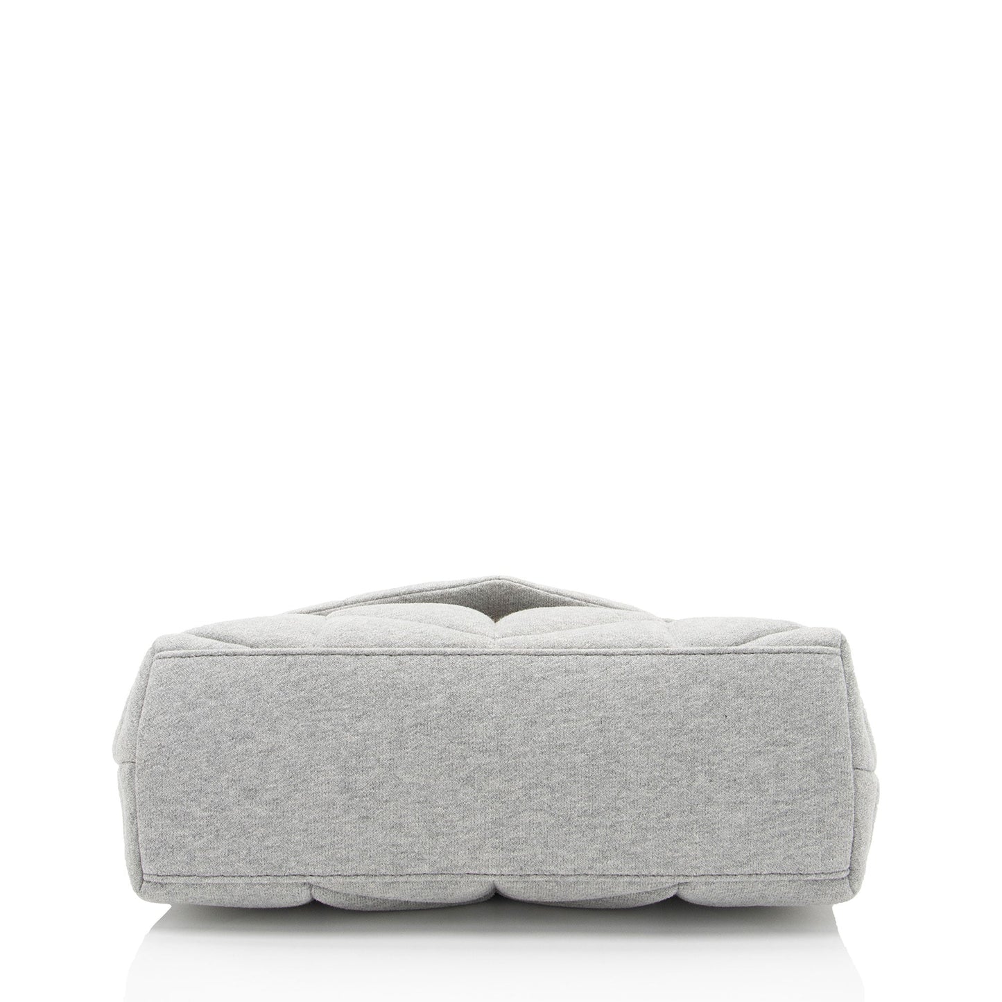 Saint Laurent Jersey Monogram Puffer LouLou Chain Small Shoulder Bag (SHF-4K6KAV)