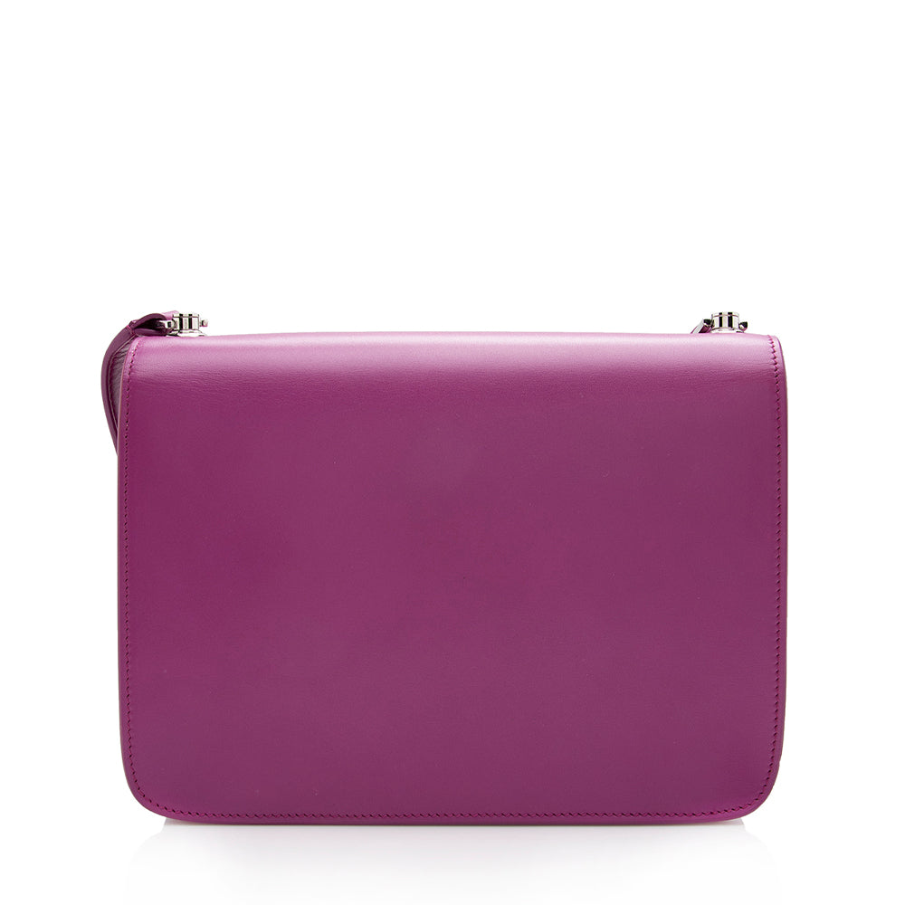 Saint Laurent Leather Le Carre Shoulder Bag (SHF-17079)