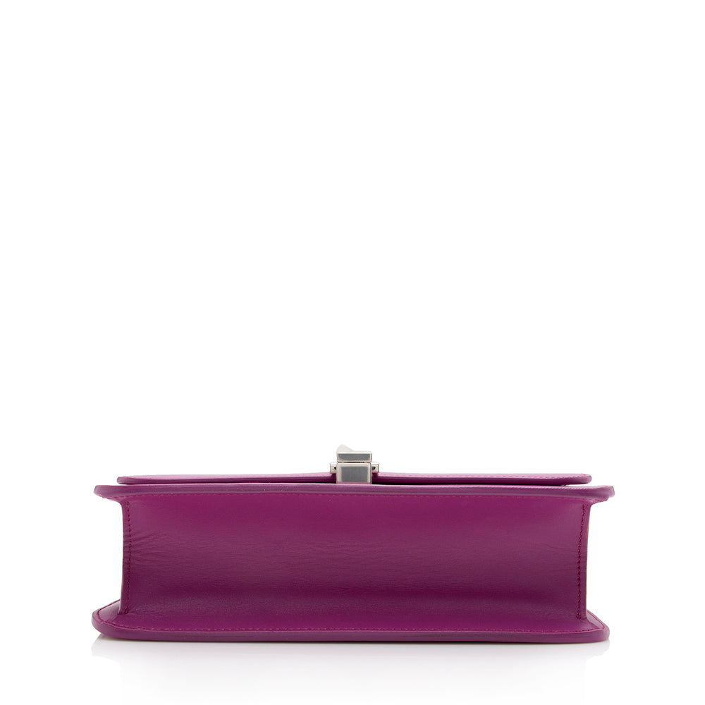 Saint Laurent Leather Le Carre Shoulder Bag (SHF-17079)