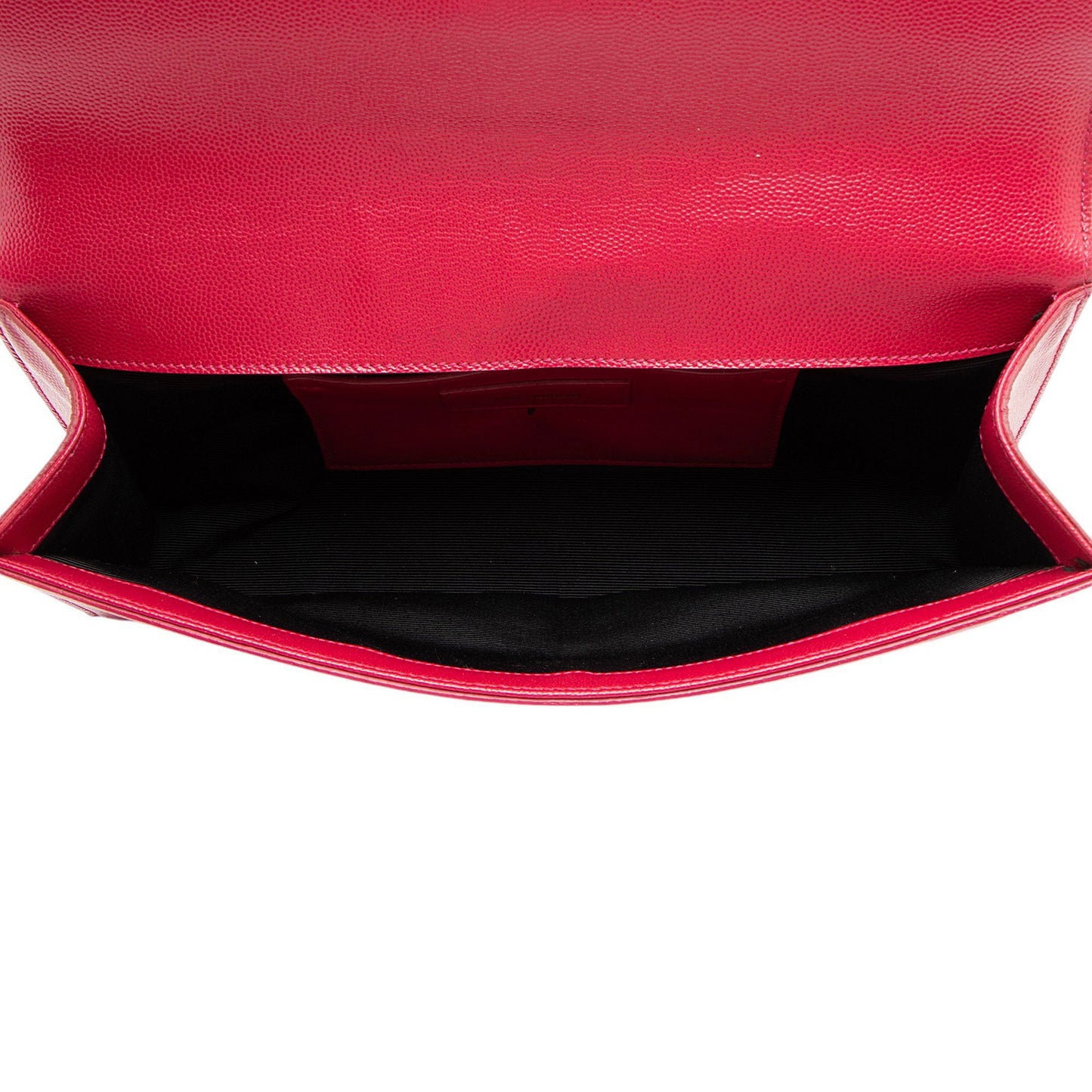 Saint Laurent Leather Monogram Kate Clutch (SHF-XO2he1)