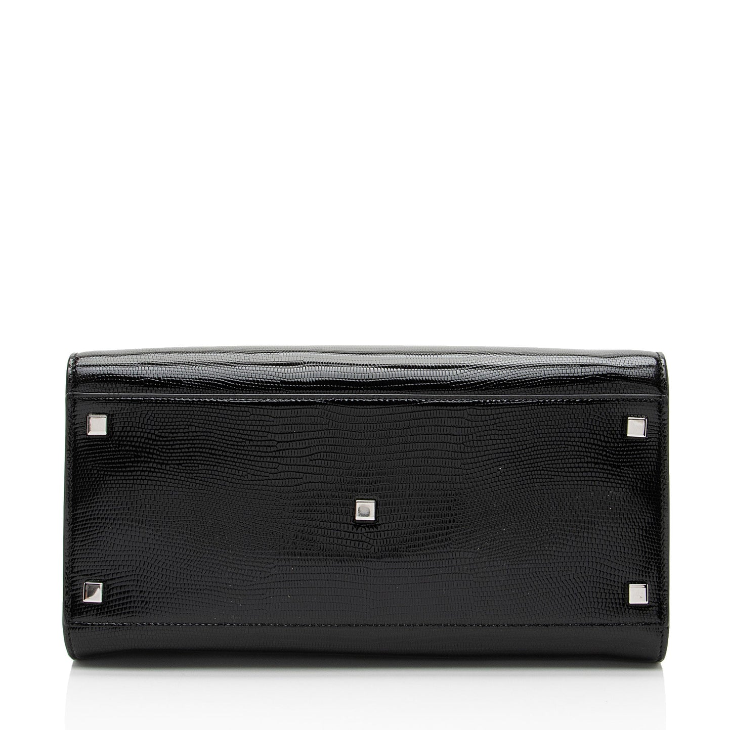 Saint Laurent Lizard Embossed Monogram Uptown Medium Tote