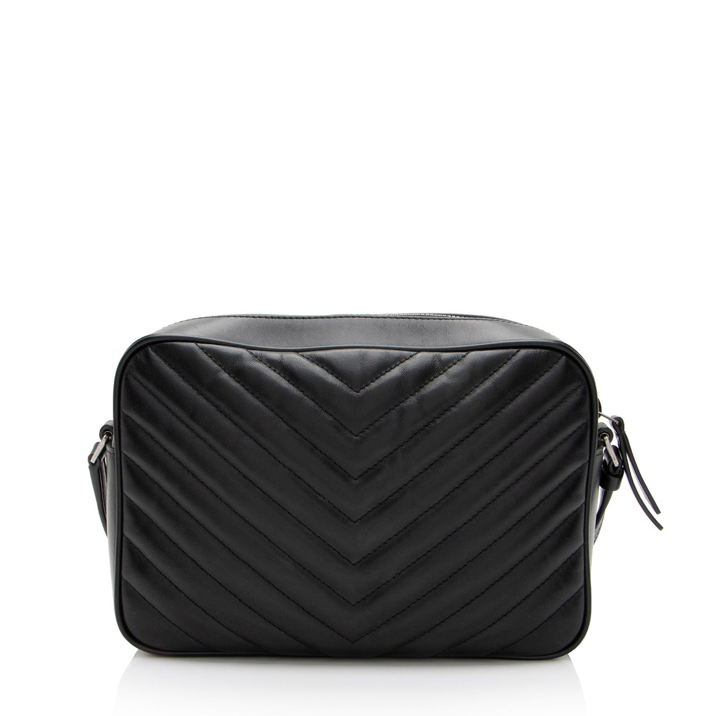 Saint Laurent Matelasse Calfskin Monogram Lou Camera Bag (SHF-rTeesm)