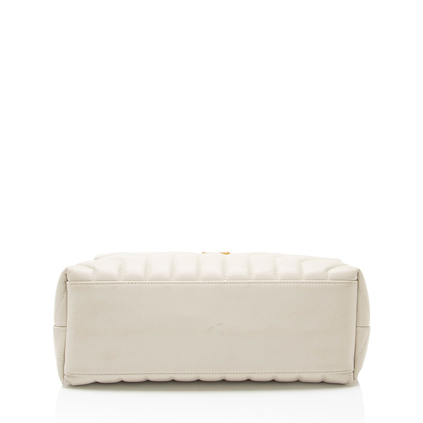 Saint Laurent Matelasse Calfskin Monogram LouLou Chain Medium Shoulder Bag