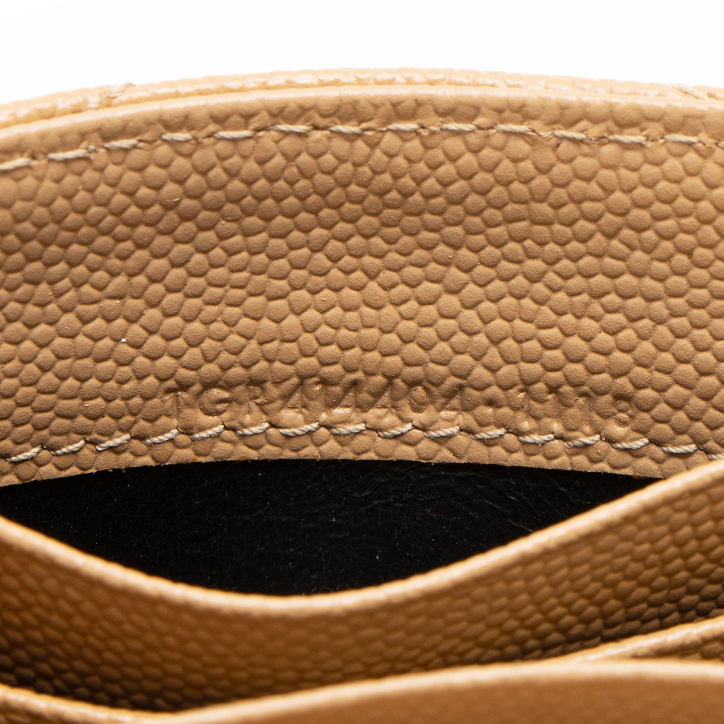 Saint Laurent Matelasse Grain de Poudre Monogram Envelope Small Wallet (SHF-uXcmzq)