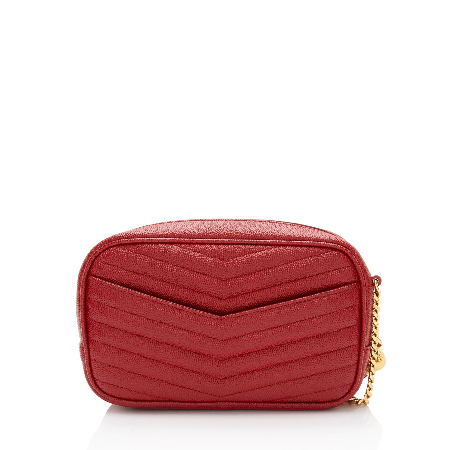 Saint Laurent Matelasse Grain de Poudre Monogram Lou Mini Camera Bag (SHF-QnSMbT)