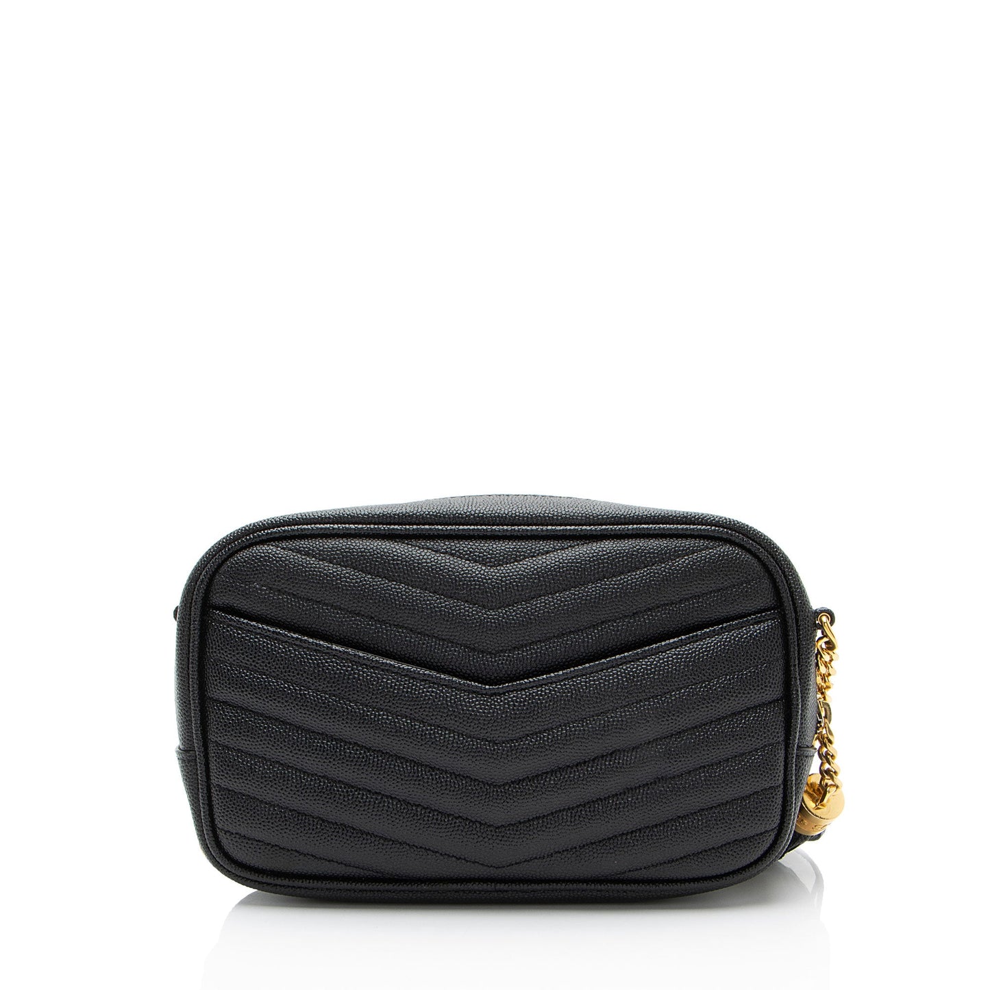 Saint Laurent Matelasse Grain de Poudre Monogram Lou Mini Camera Bag
