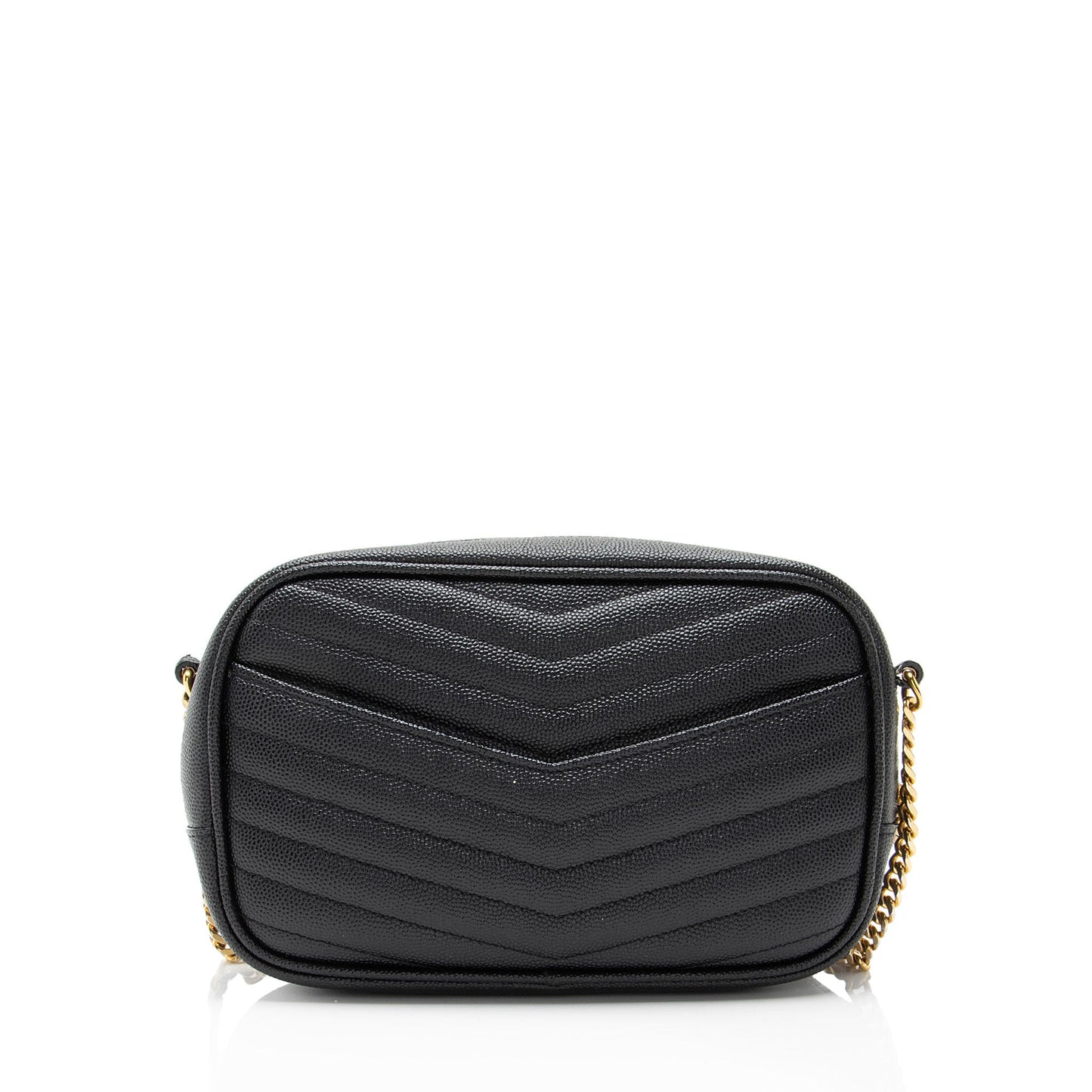 Saint Laurent Matelasse Grain de Poudre Monogram Lou Mini Camera Bag