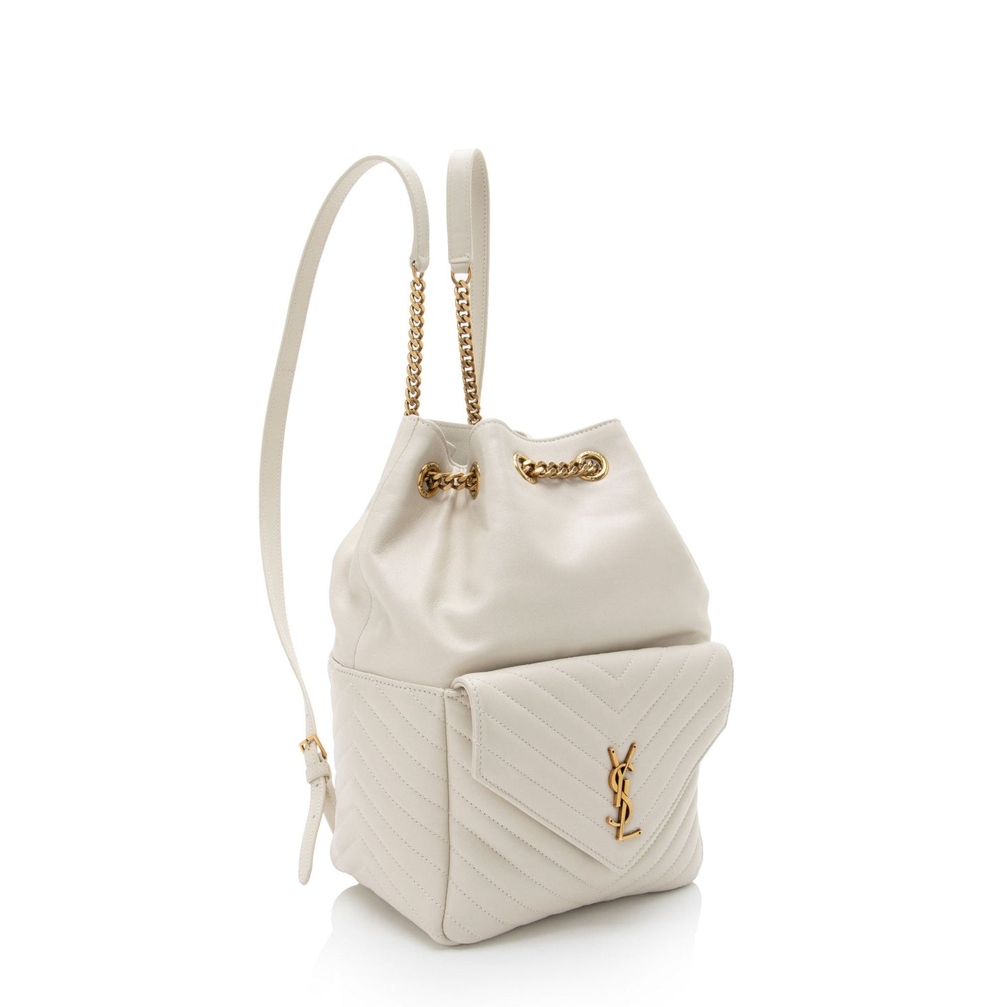 Saint Laurent Matelasse Lambskin Monogram Joe Backpack