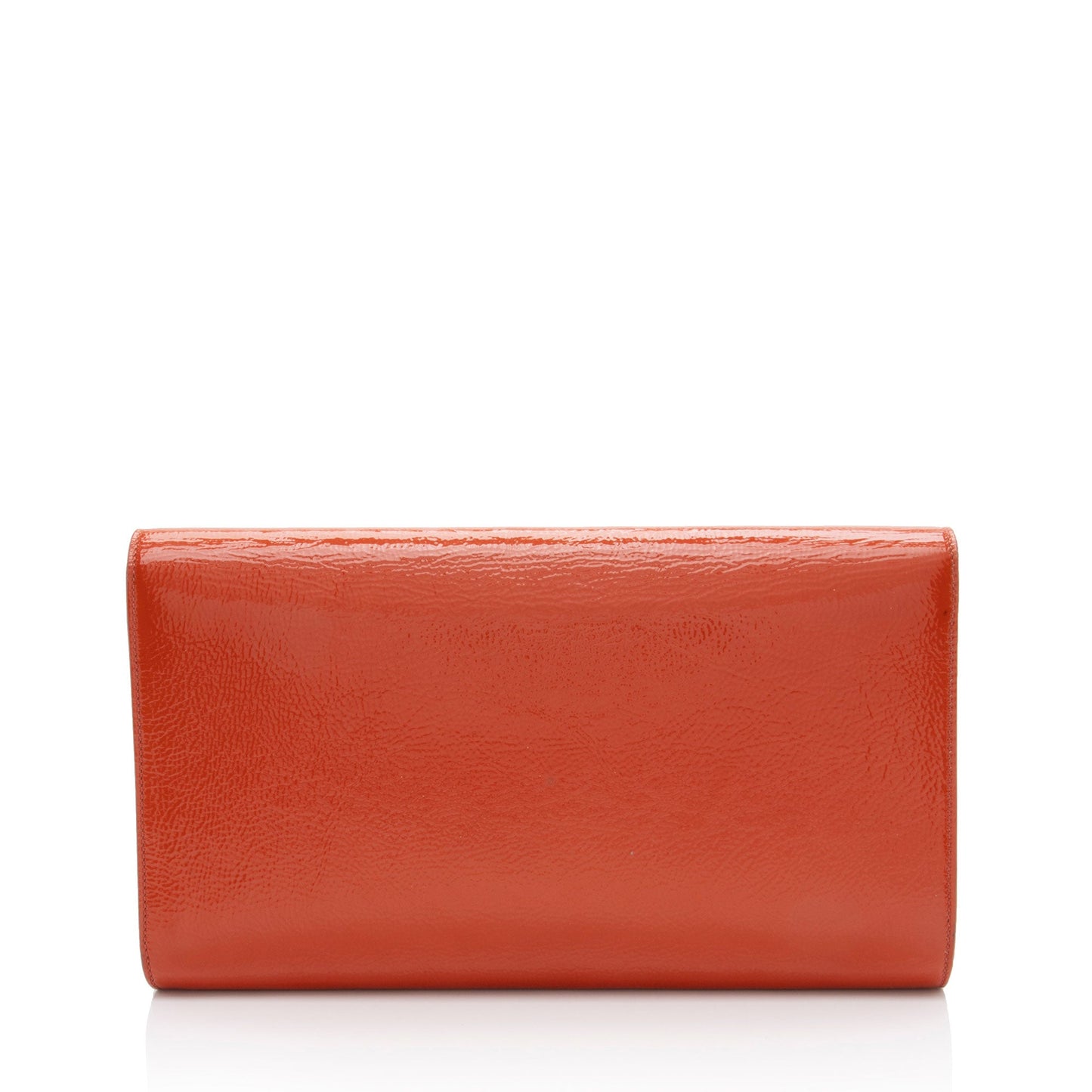 Saint Laurent Patent Leather Monogram Kate Clutch