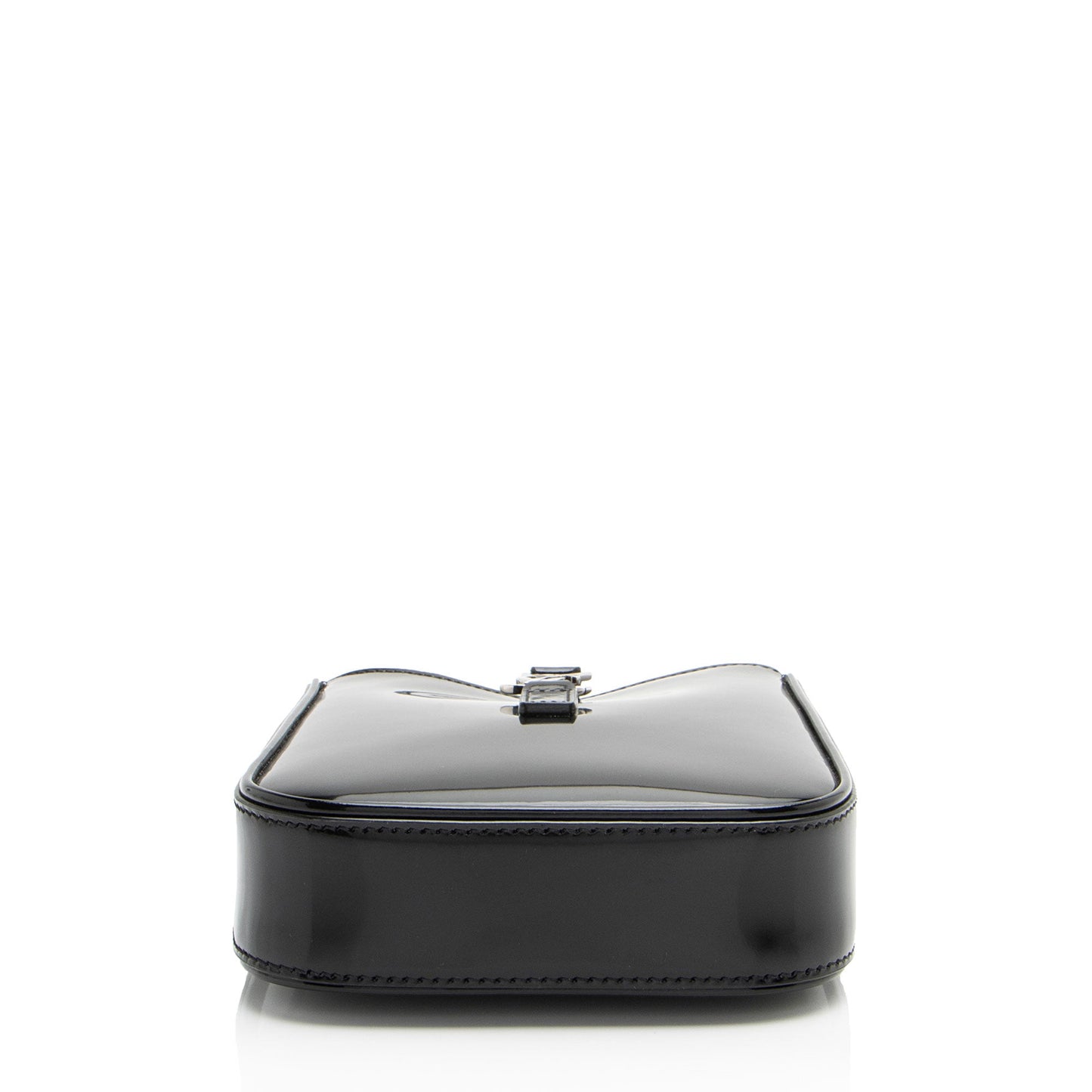 Saint Laurent Patent Leather Monogram Le 5 A 7 Vertical Mini Crossbodyy