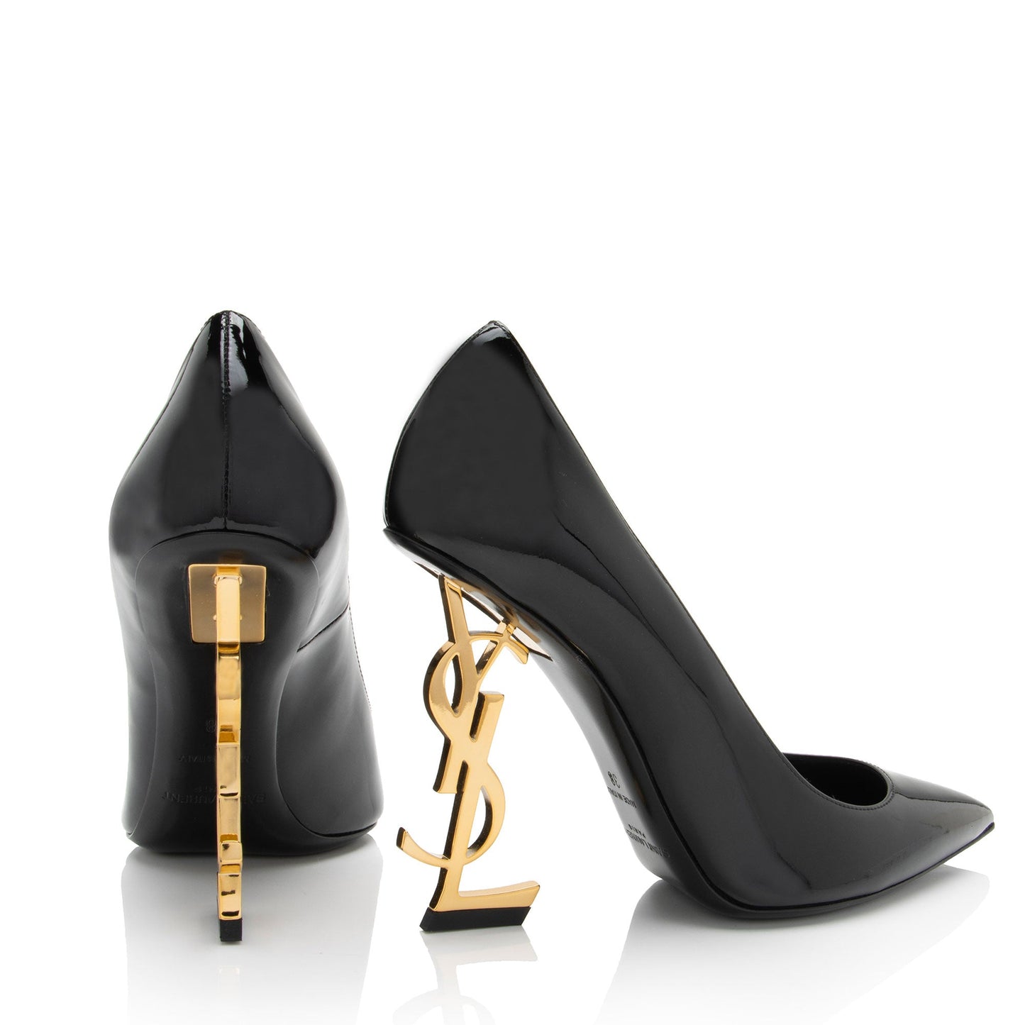 Saint Laurent Patent Leather Opyum Pumps - Size 8 / 38 (SHF-qaMykl)