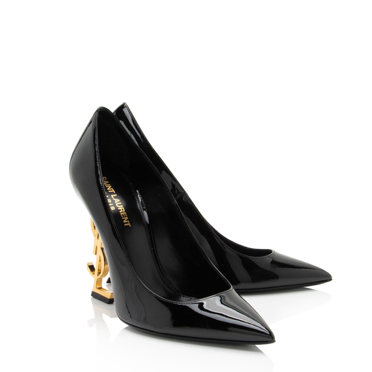 Saint Laurent Patent Leather Opyum Pumps - Size 8 / 38 (SHF-qaMykl)
