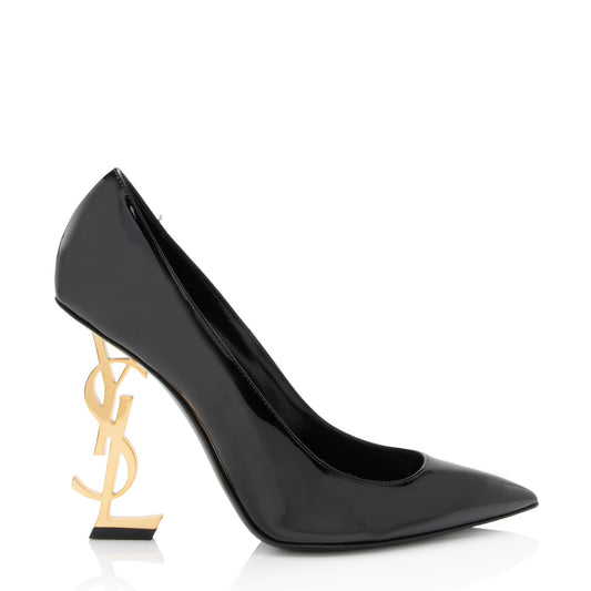 Saint Laurent Patent Leather Opyum Pumps - Size 8 / 38 (SHF-qaMykl)