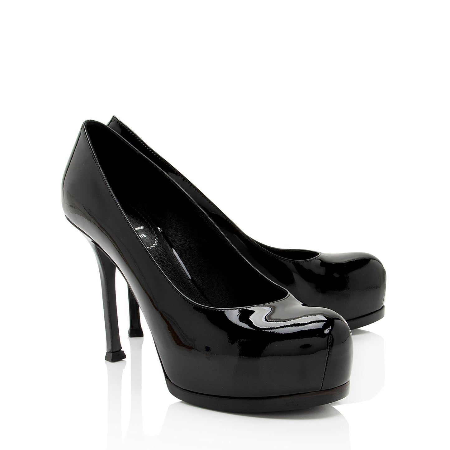 Saint Laurent Patent Leather Tribtoo Pumps - Size 7 / 37 (SHF-FJ22yT)