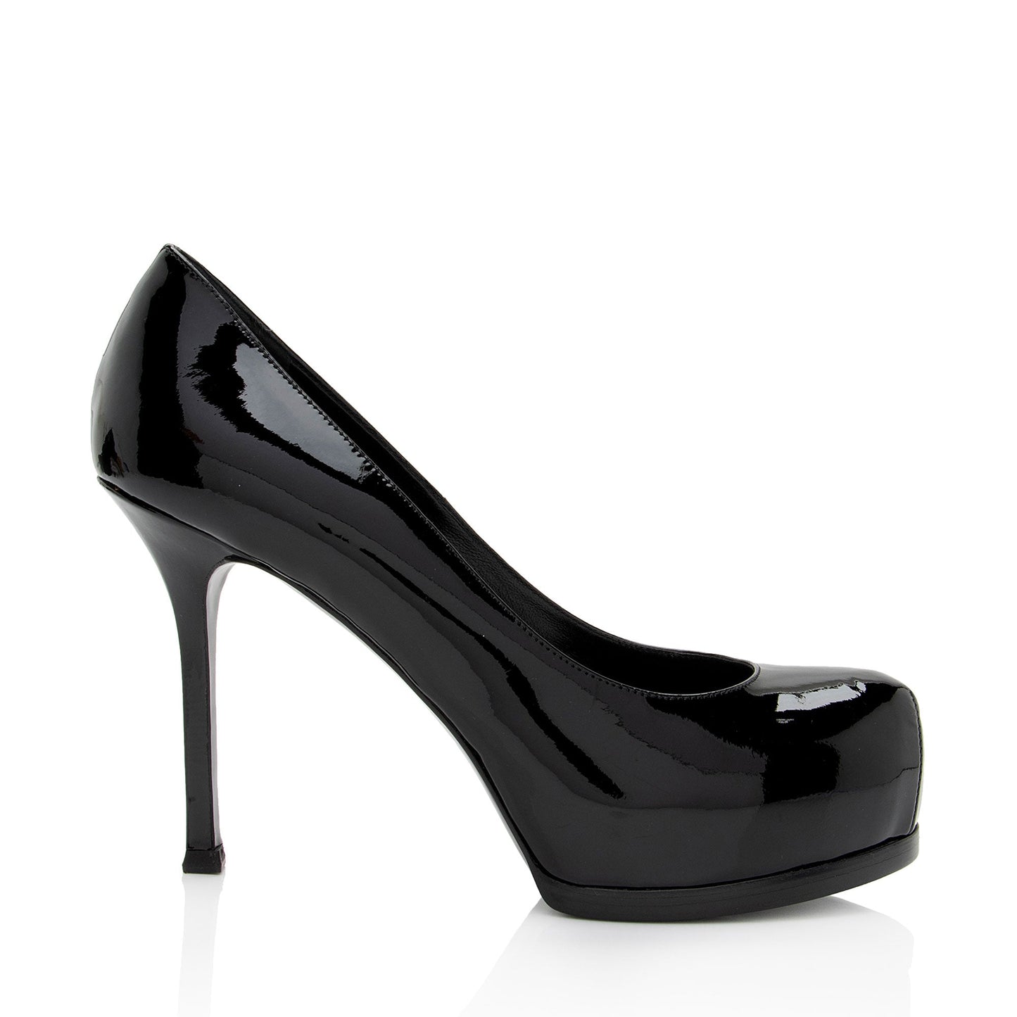 Saint Laurent Patent Leather Tribtoo Pumps - Size 7.5 / 37.5 (SHF-H85Eb0)