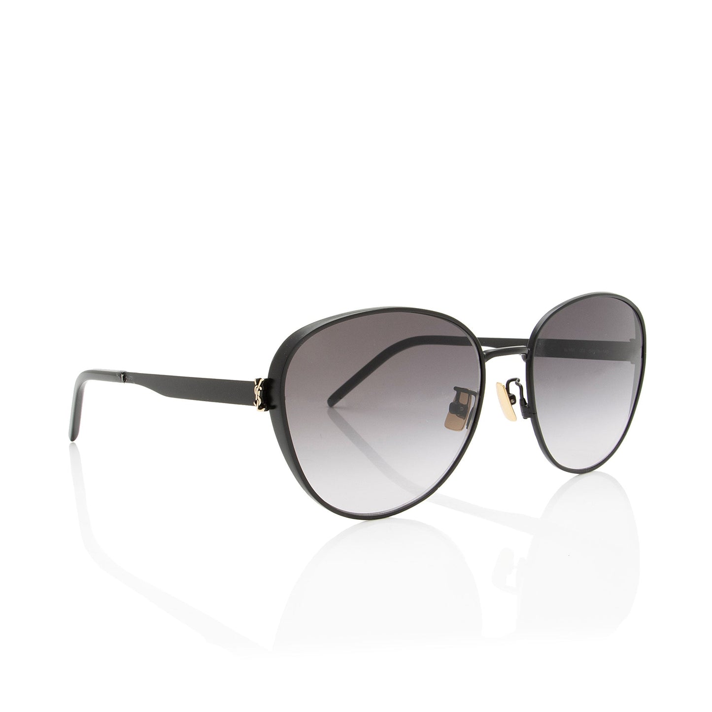 Saint Laurent Round SLM91 Sunglasses (SHF-4Vdkw6)