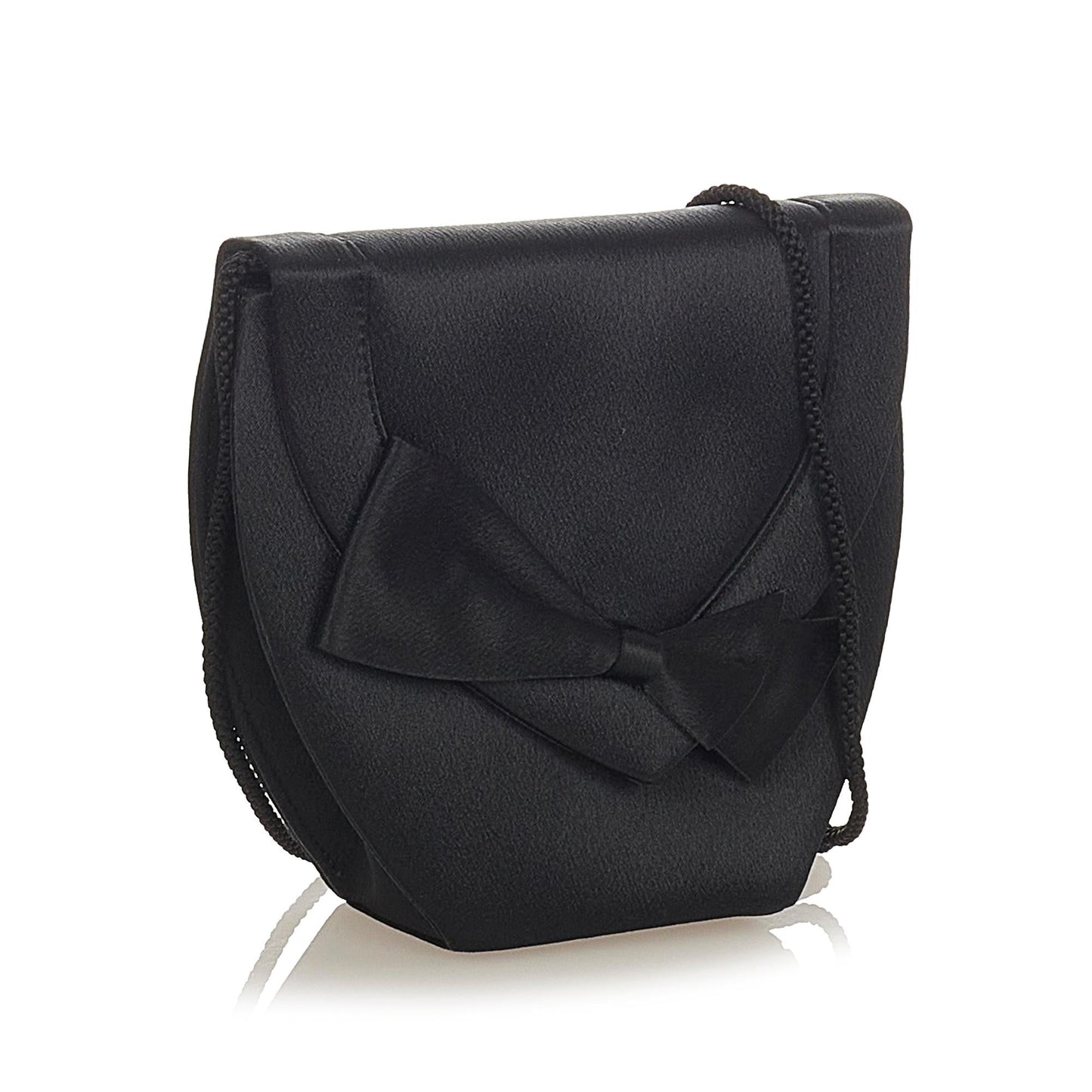 Saint Laurent Satin Clutch Bag (SHG-25250)