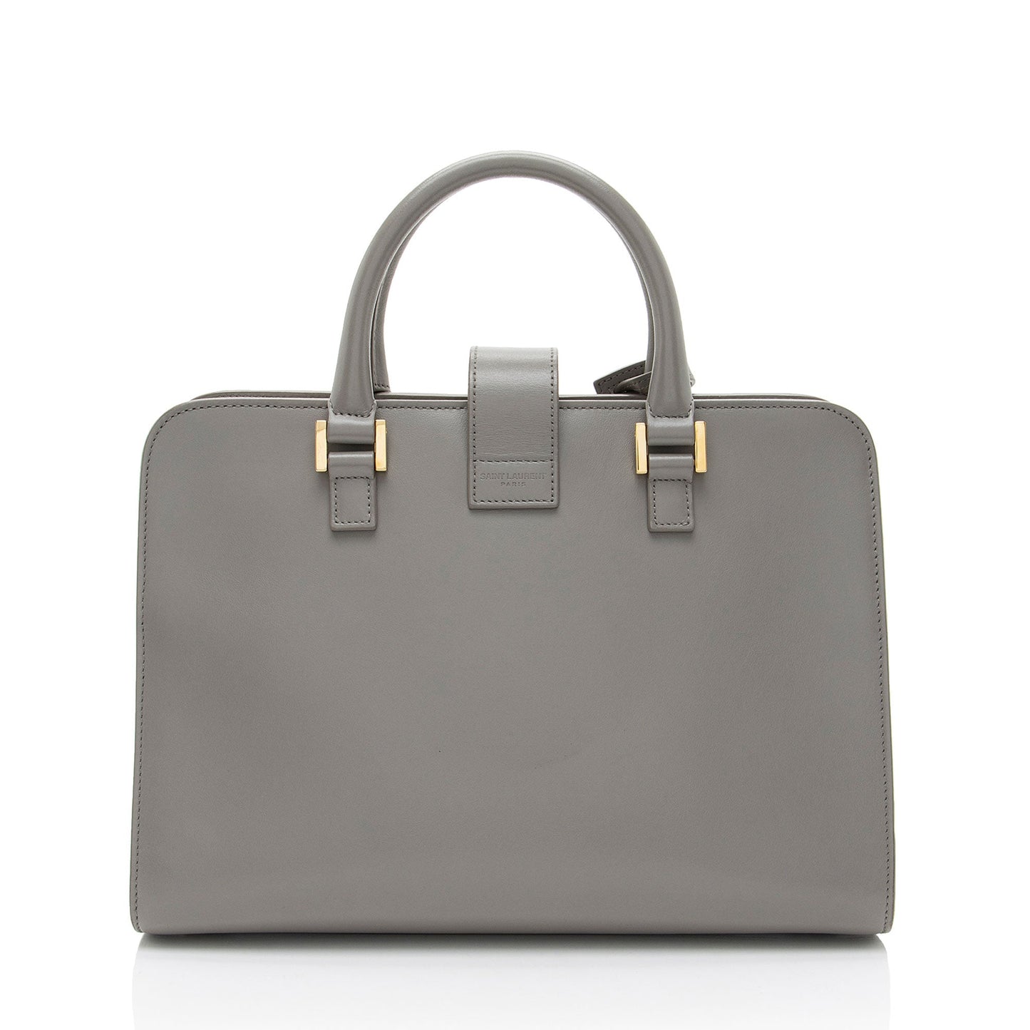 Saint Laurent Smooth Calfskin Baby Monogram Cabas Tote