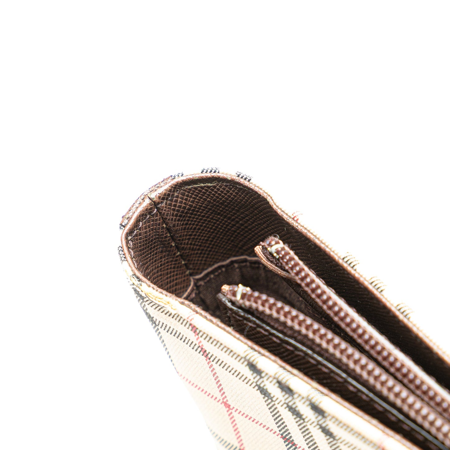 Brown Burberry House Check Canvas Tote