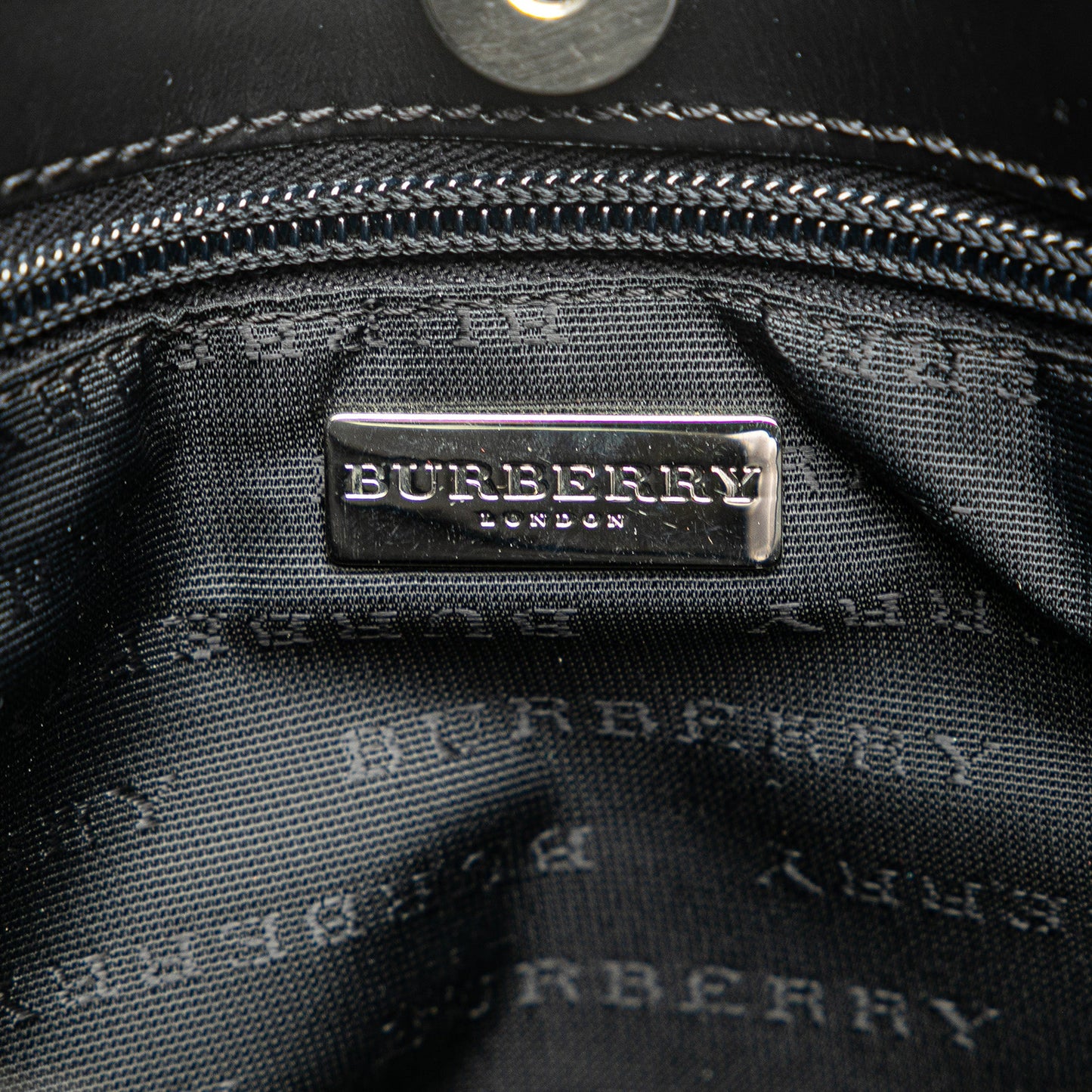 Tan Burberry House Check Canvas Tote