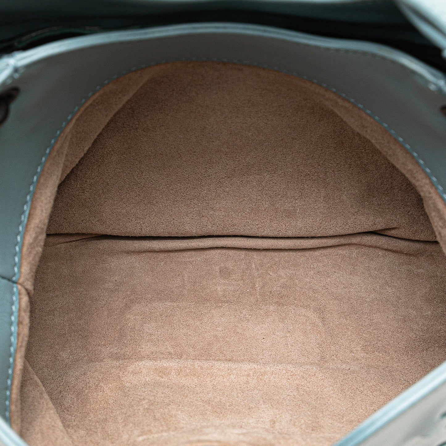 Blue Bottega Veneta Intrecciato Napoli Satchel