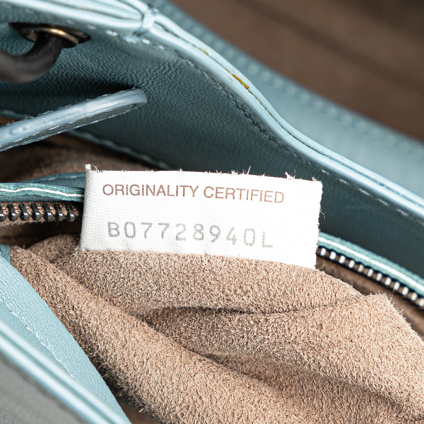 Blue Bottega Veneta Intrecciato Napoli Satchel