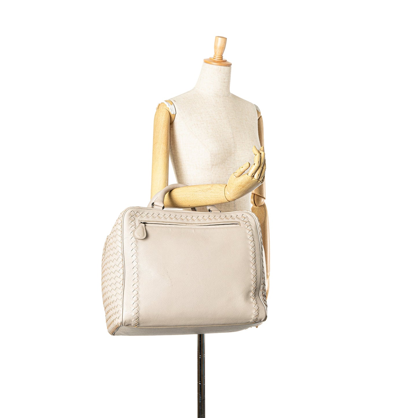 Bottega Veneta Sac Nappa Intrecciato Handbag