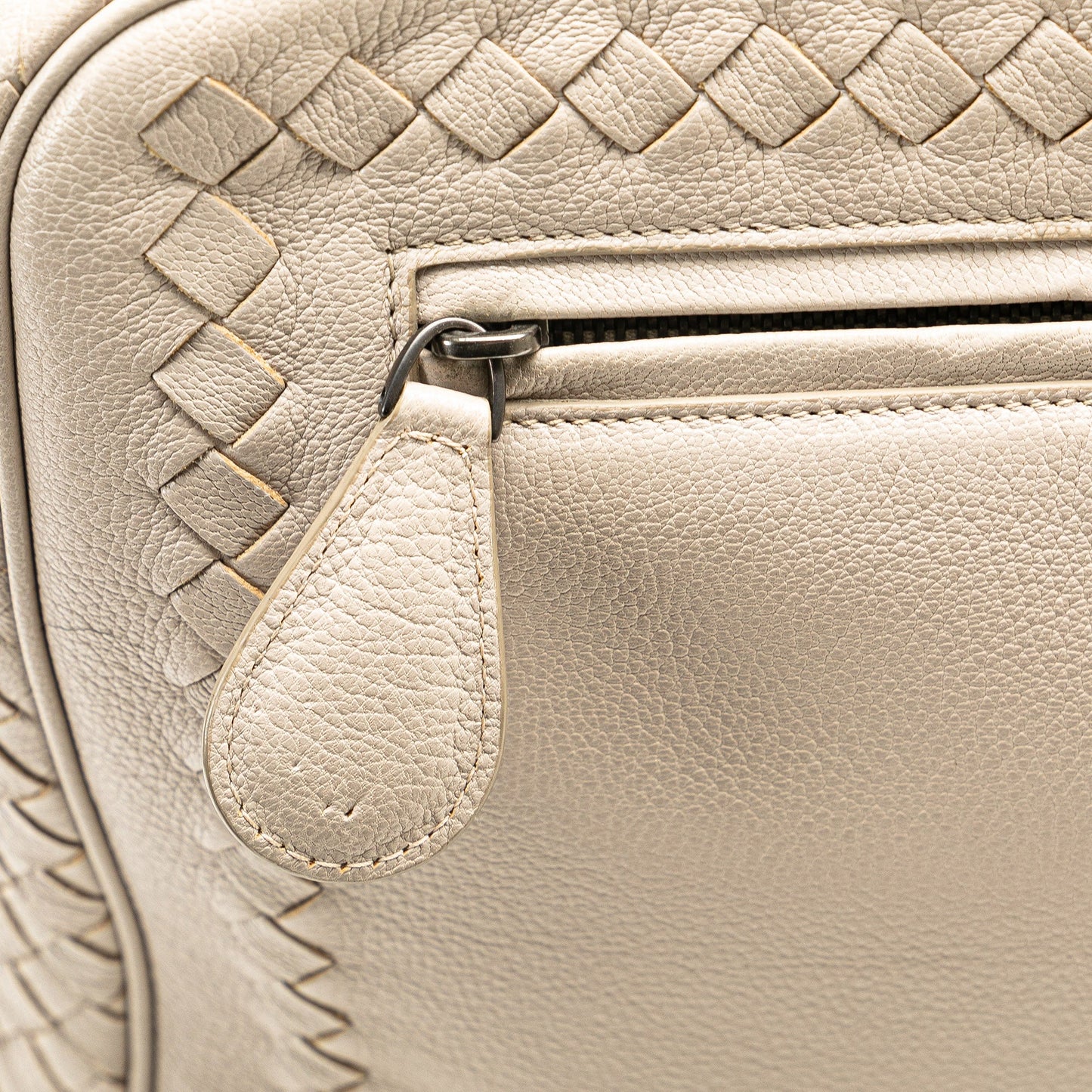 Bottega Veneta Sac Nappa Intrecciato Handbag