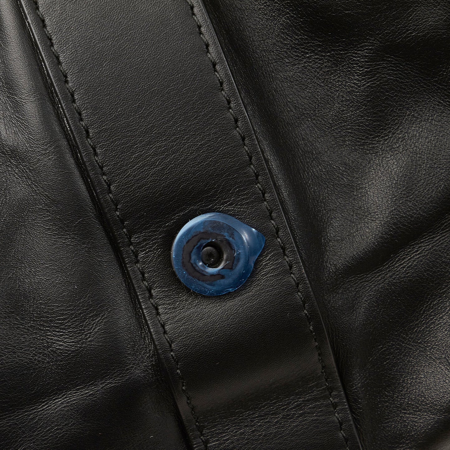 Black Bottega Veneta Perforated Leather Paper Bucket Bag