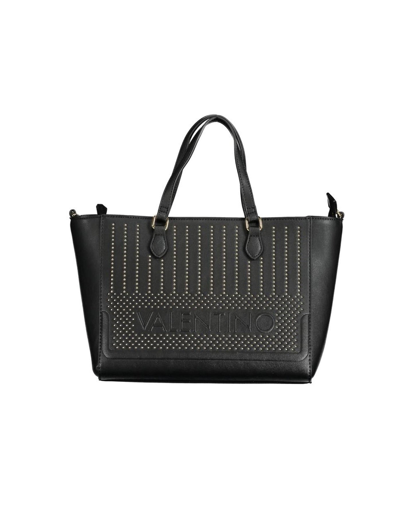 Valentino Bags Studded Tote Bag ONE SIZE Black