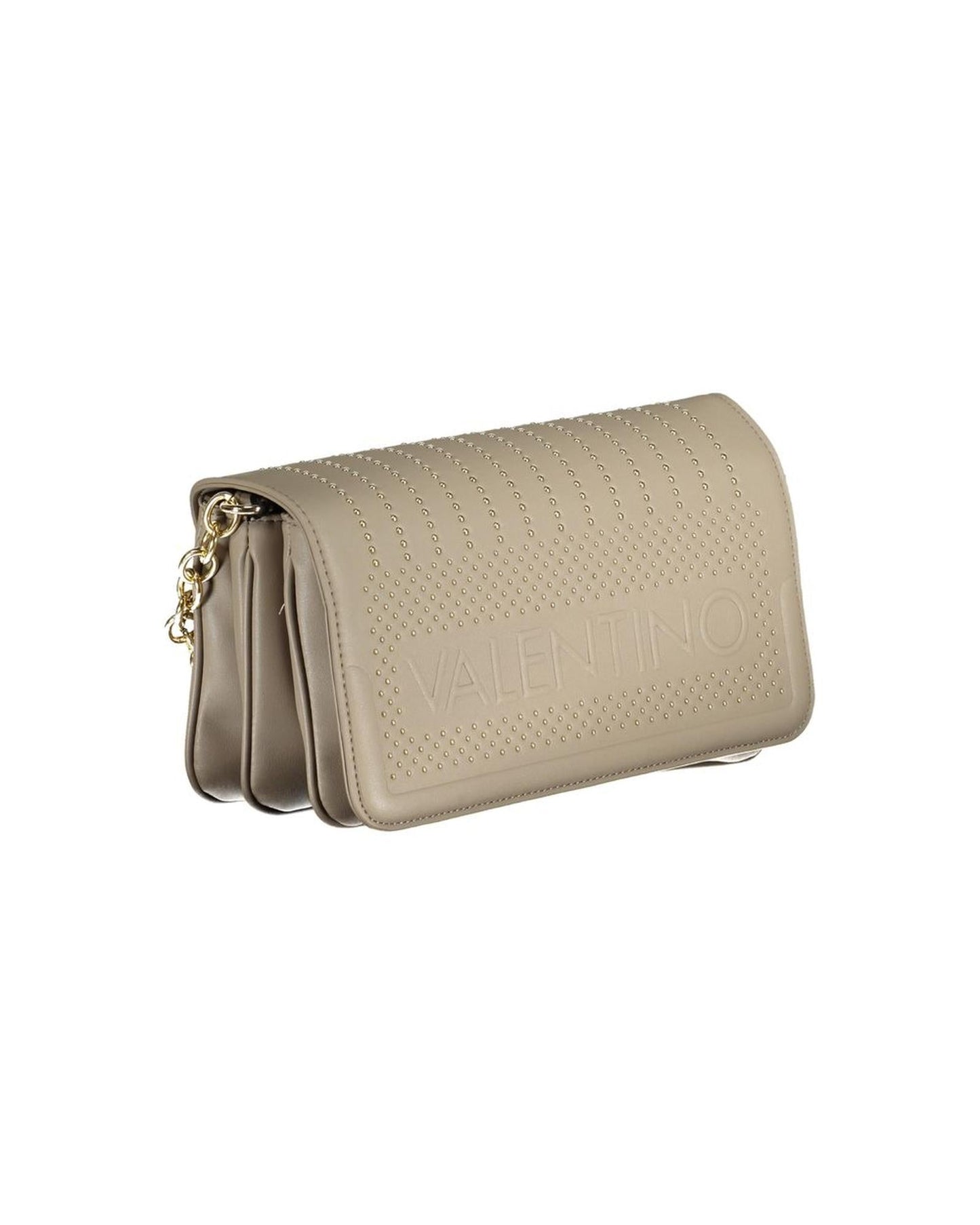 Valentino Bags  Rockstud Shoulder Bag Beige