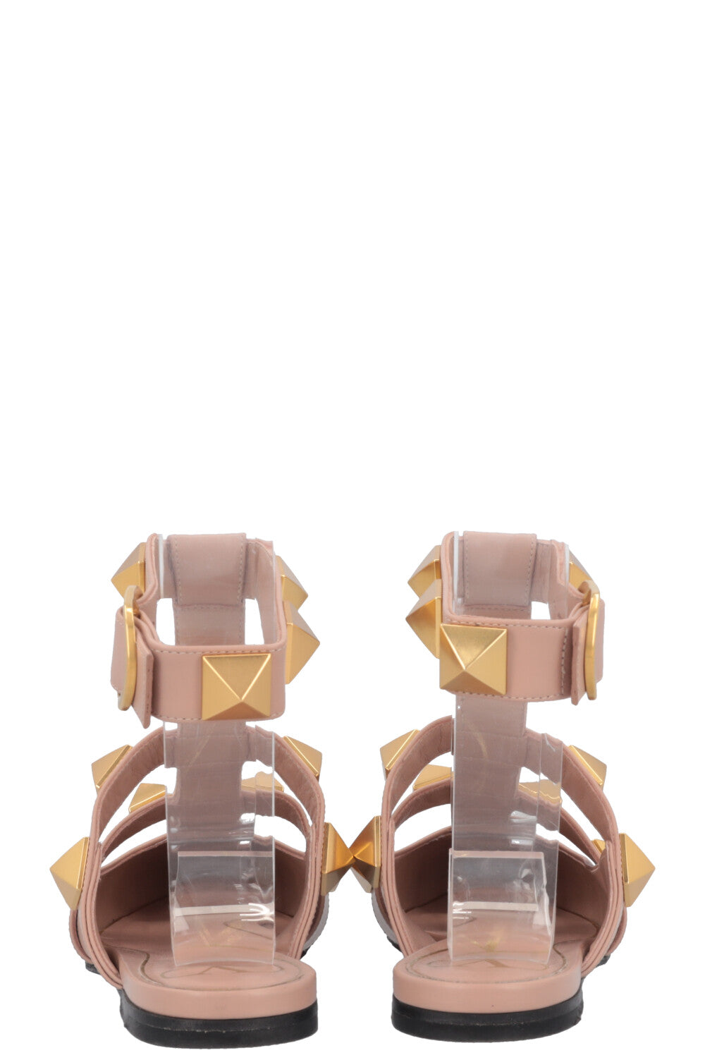 VALENTINO Roman Stud Flats Nude