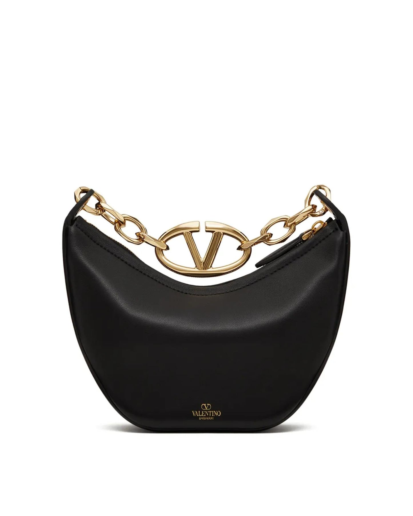 Valentino Garavani Roman Stud Small Shoulder Bag Women Black Handbags
