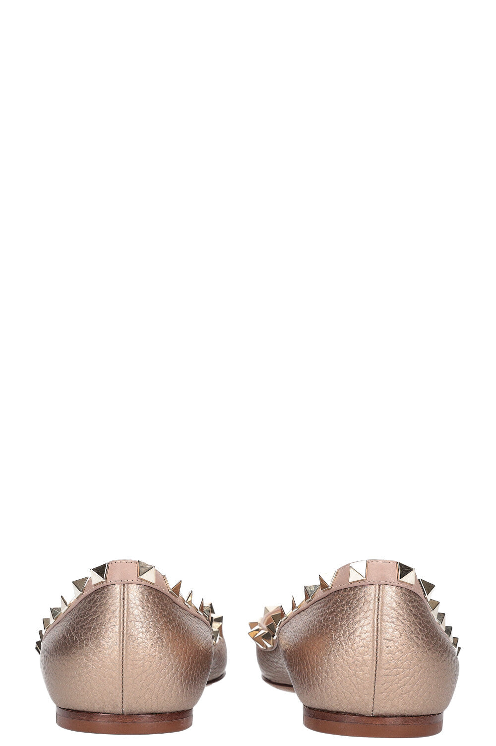 VALENTINO Rockstud Flats Gold