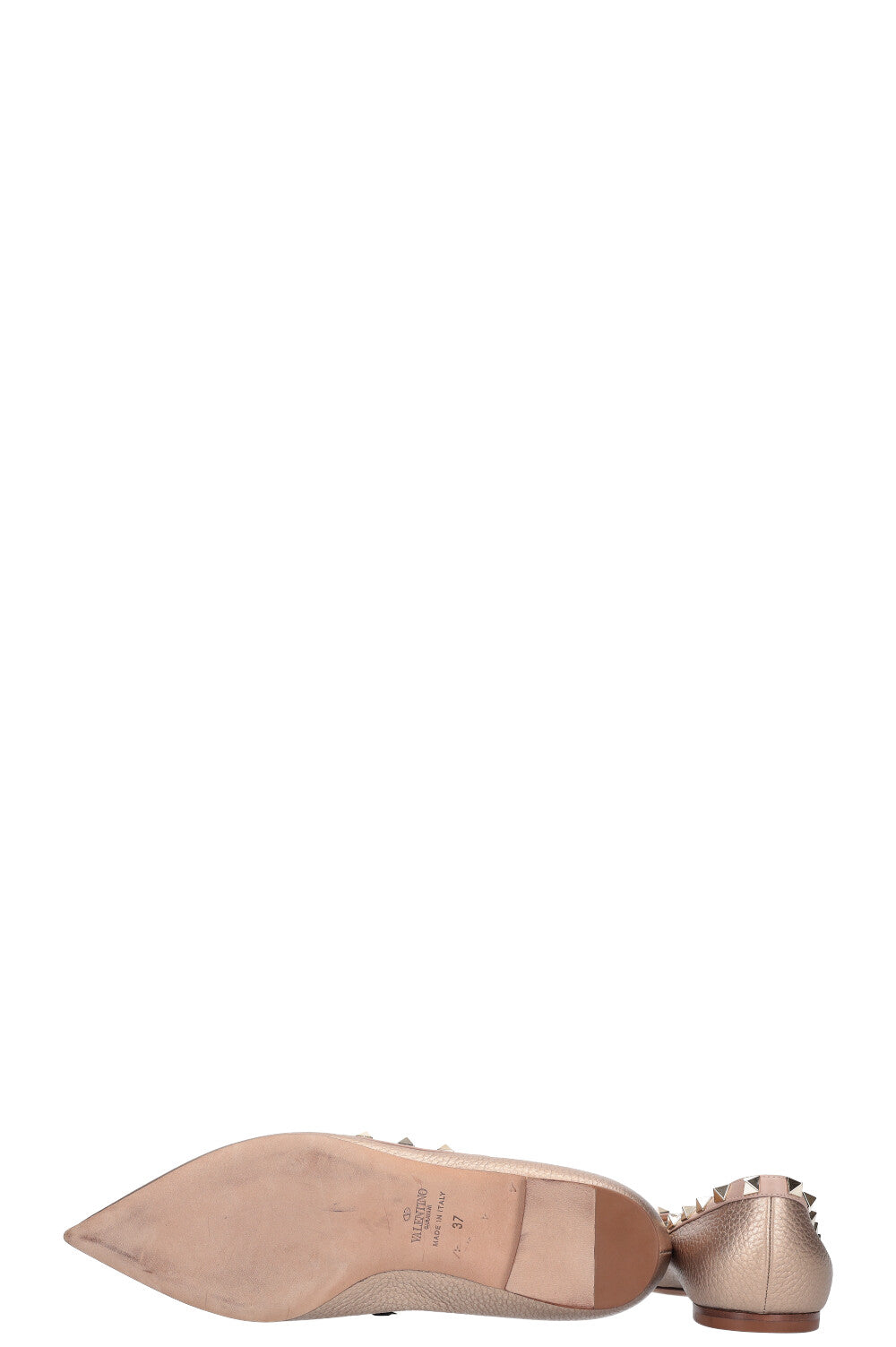 VALENTINO Rockstud Flats Gold